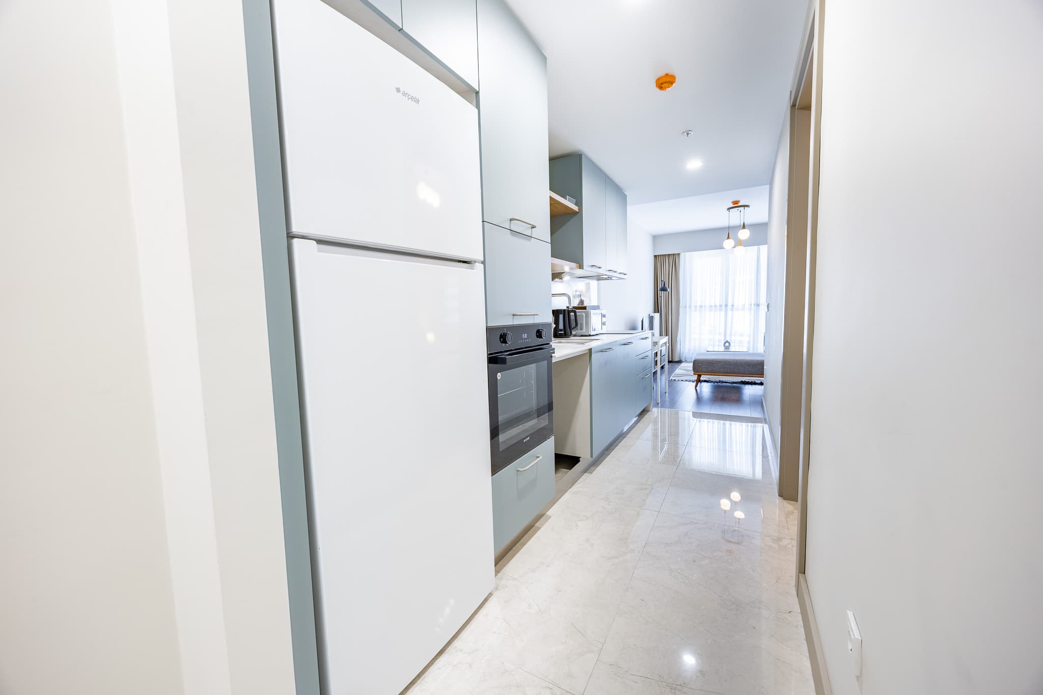 1bedr apart with balcony city view  long term rent, furnished apartment in Başakşehir, Istanbul — image 19