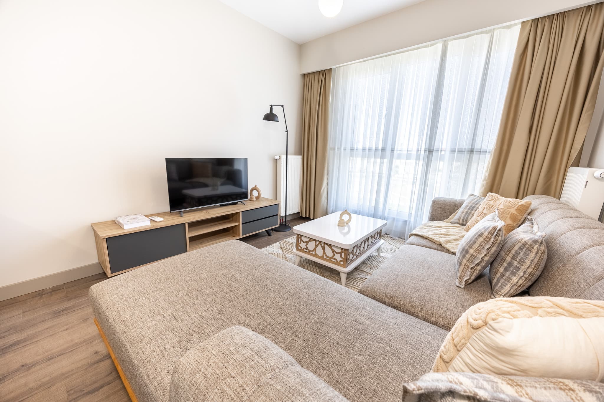 1bedr apart with balcony city view  long term rent, furnished apartment in Başakşehir, Istanbul — image 5