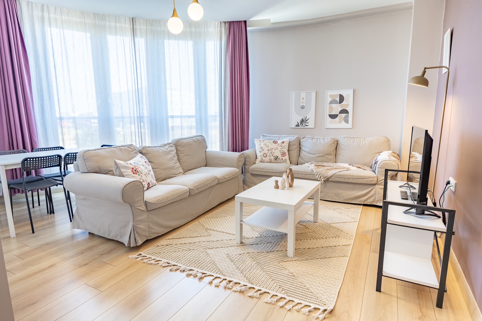 2bedr apart with city view  long term rent, furnished apartment in Başakşehir, Istanbul — image 2