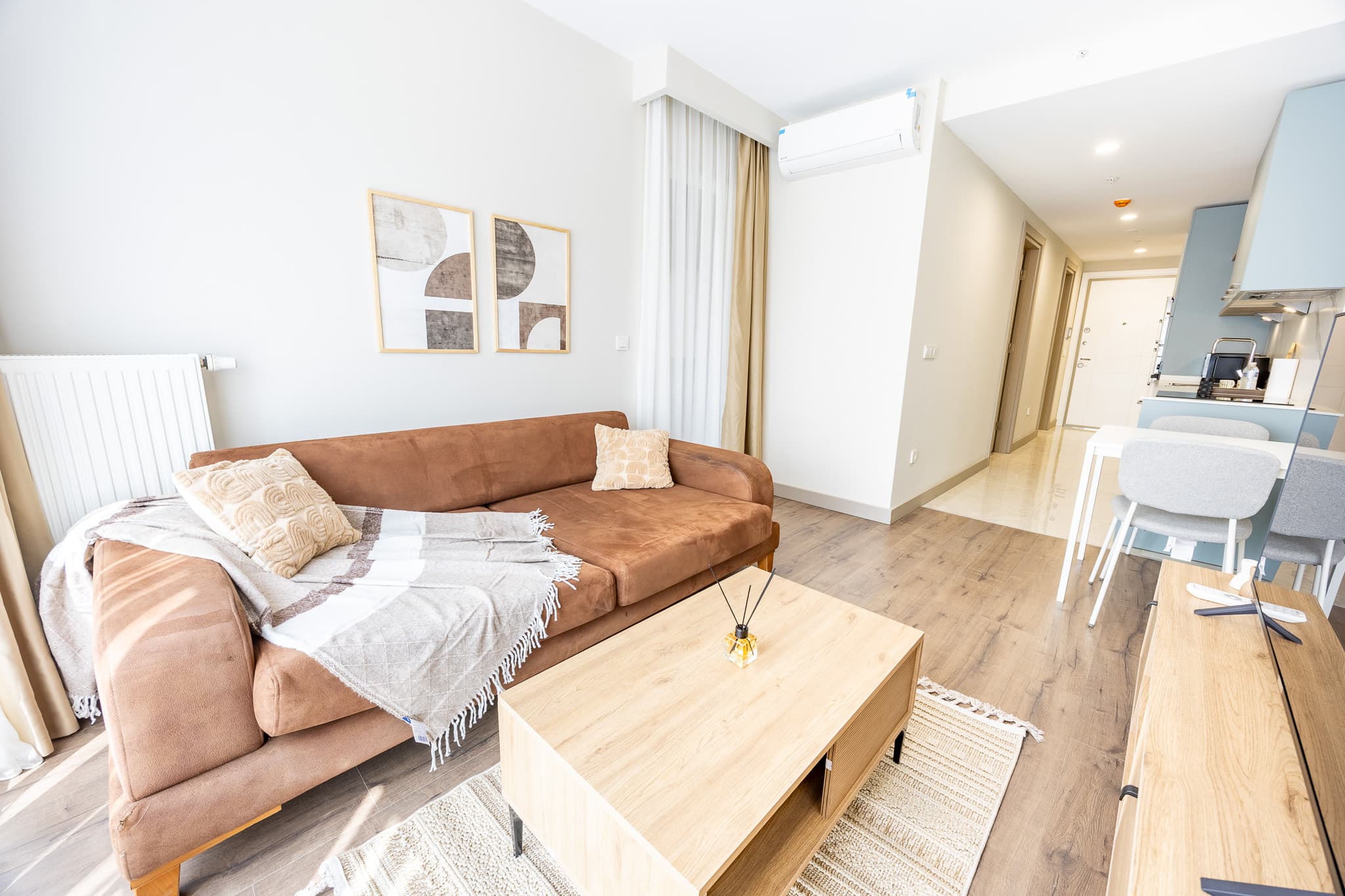 1bed apart with balcony long term rent, furnished apartment in Başakşehir, Istanbul — image 3