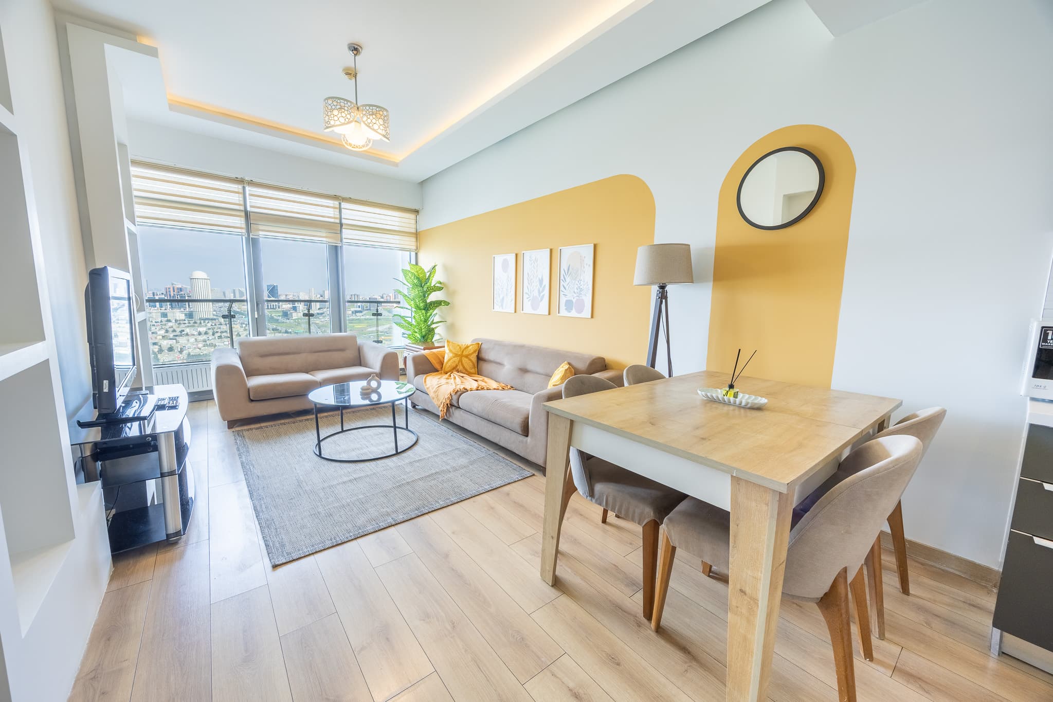 Bright & Cozy 1 Bedroom ın Mall of Istanbul, furnished apartment in Başakşehir, Istanbul