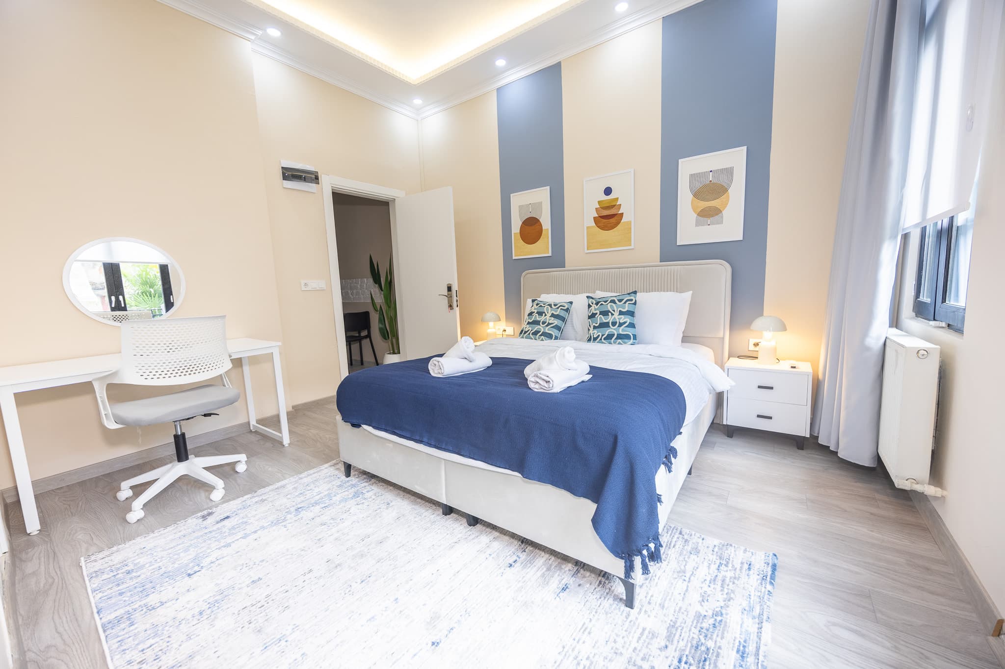 Bright & Modern 2 Bdr | Walk to Taksim, furnished apartment in Beyoğlu, Istanbul