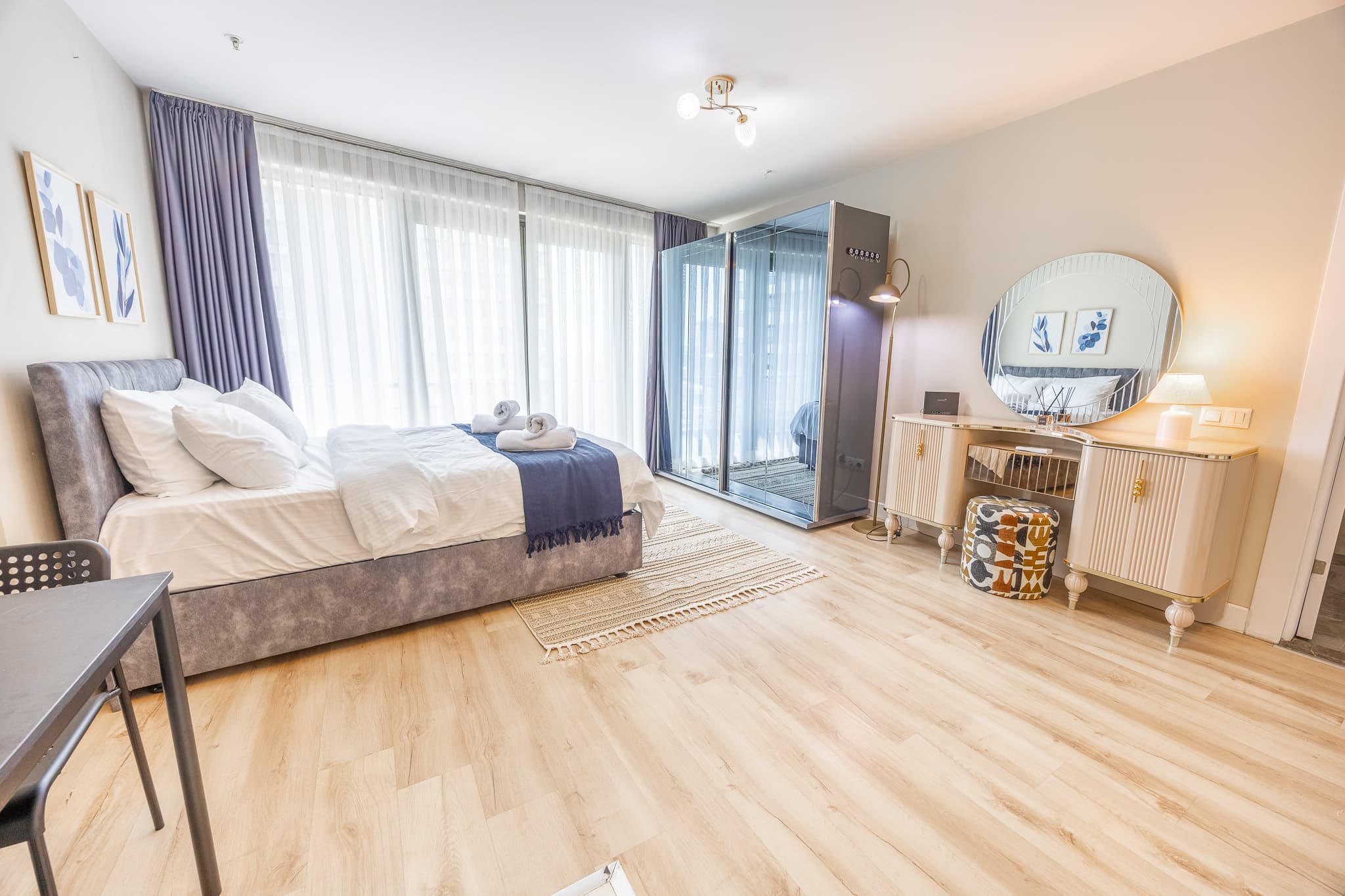 Stylish cozy studio bedroom apartment, furnished apartment in Bağcılar, Istanbul