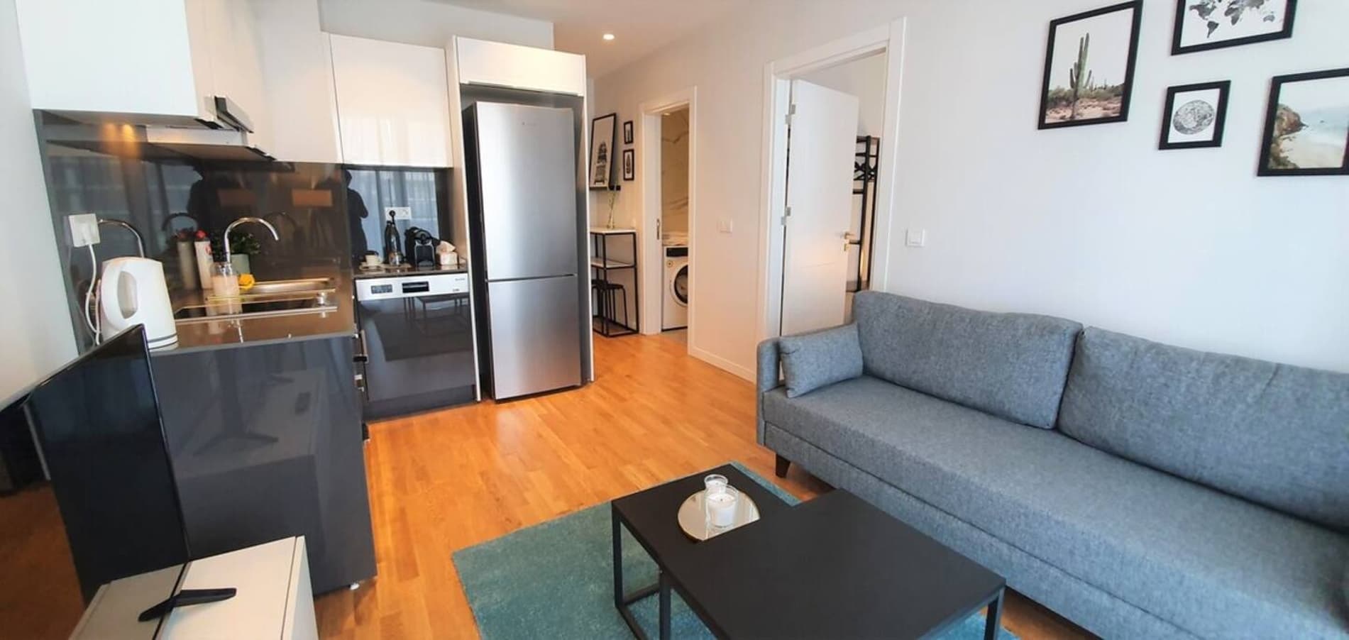 Near Airport Metro 1-Bdr apartment Gym/Pool, furnished apartment in Kağıthane, Istanbul — image 2
