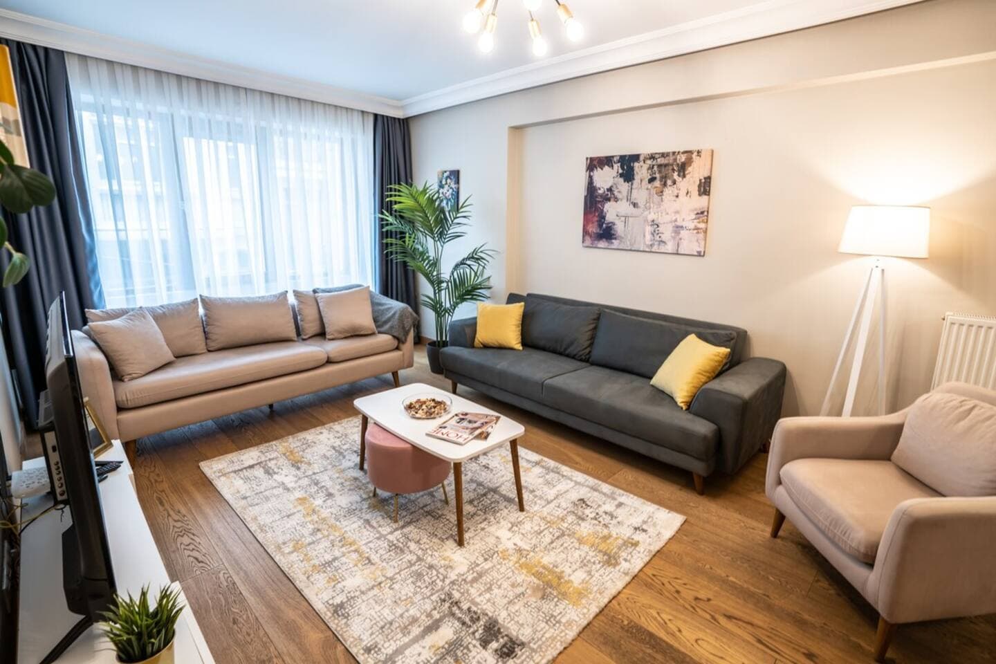 Full apartment near Osmanbey Metro Nişantaşı, furnished apartment in Şişli, Istanbul — image 3