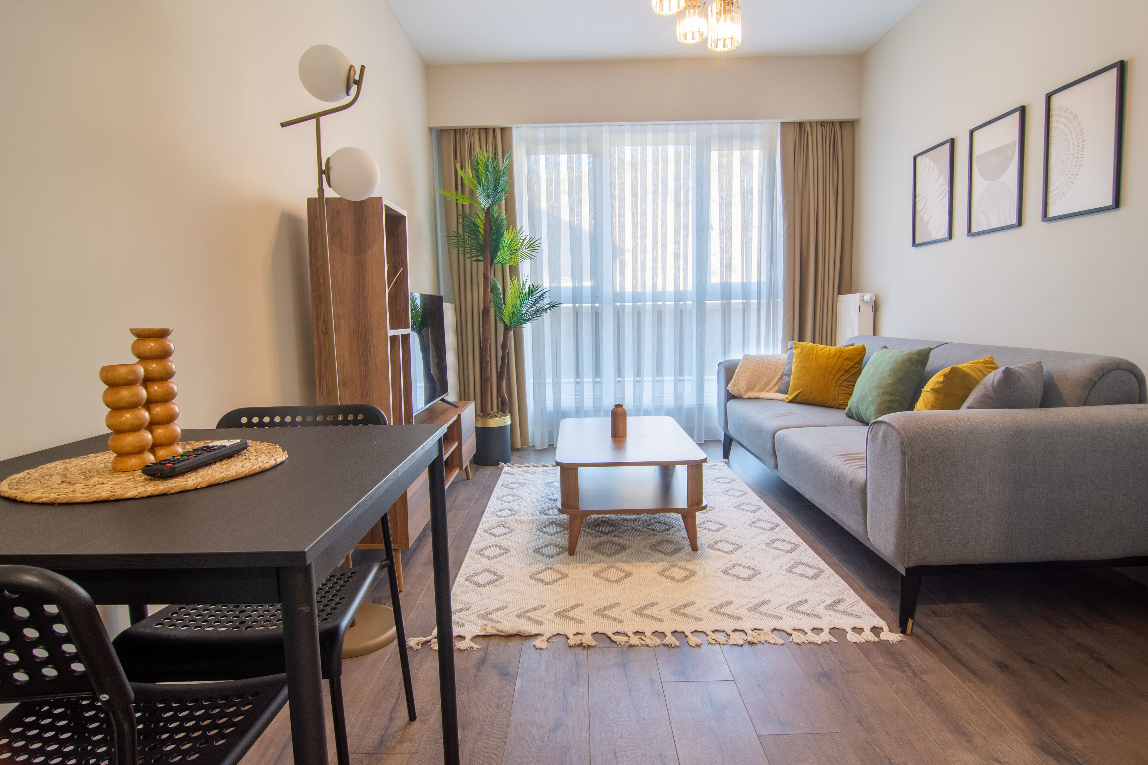 1bedr apartment with terrasse, furnished apartment in Başakşehir, Istanbul