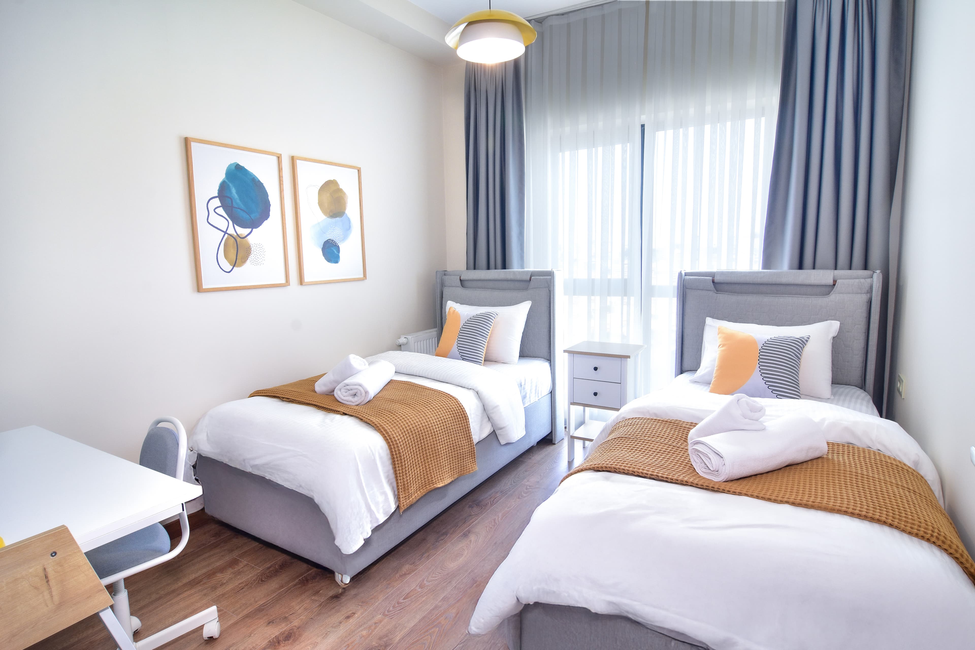 Stylish & Modern 3bedrooms -2bathrooms-pool & gym, furnished apartment in Bağcılar, Istanbul — image 23