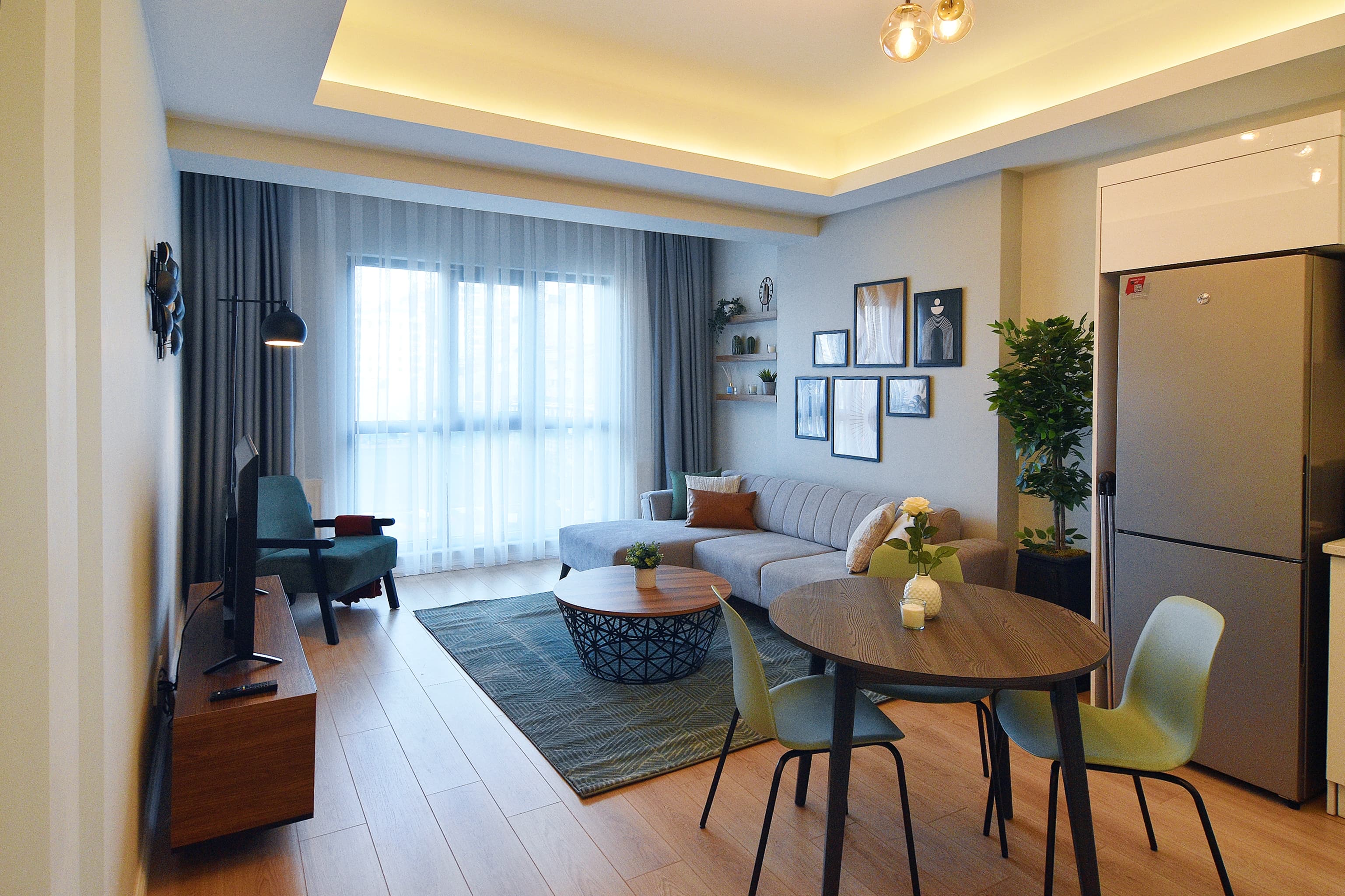 Modern 1BR Apt: Perfect Blend of Comfort & Style., furnished apartment in Kağıthane, Istanbul — image 2