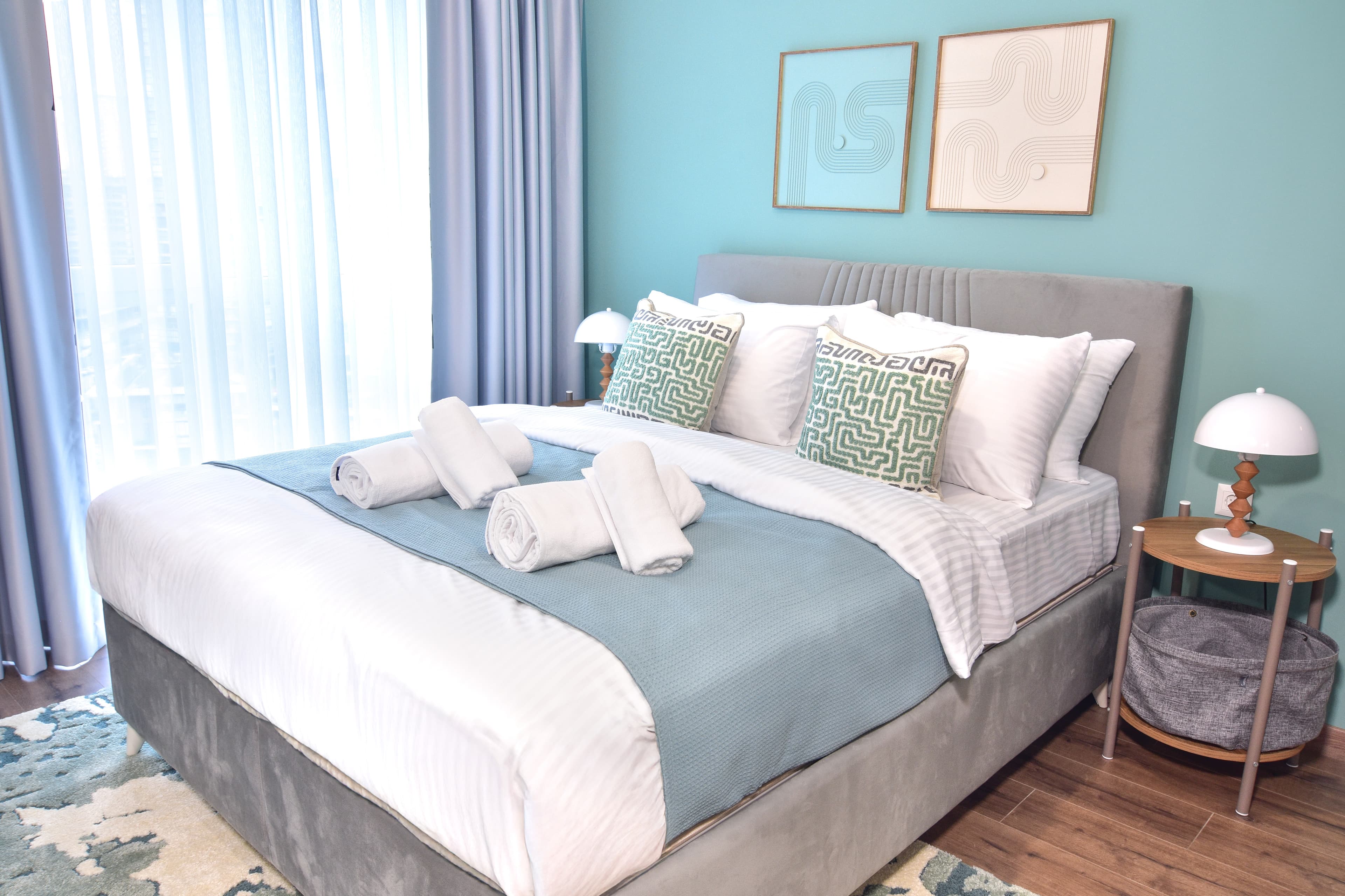Bright 2BR Home with Private Balcony — image 26