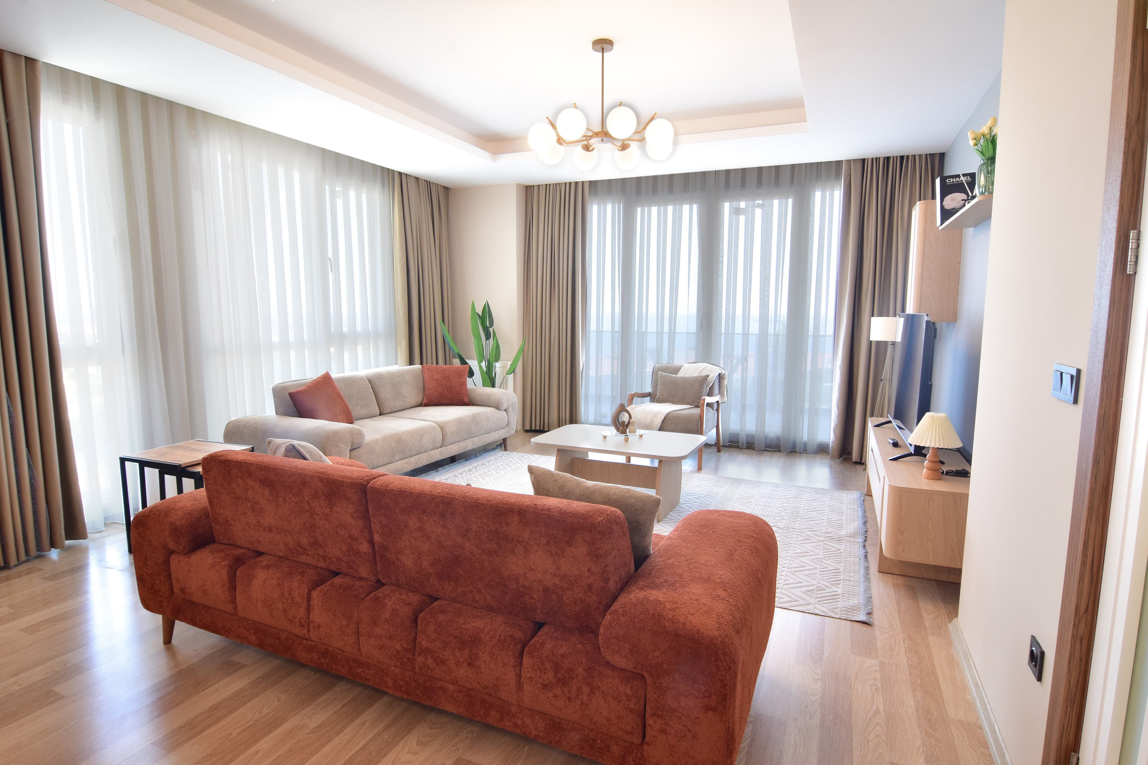 Full sea view Duplex apartment, furnished apartment in Beylikdüzü, Istanbul — image 18