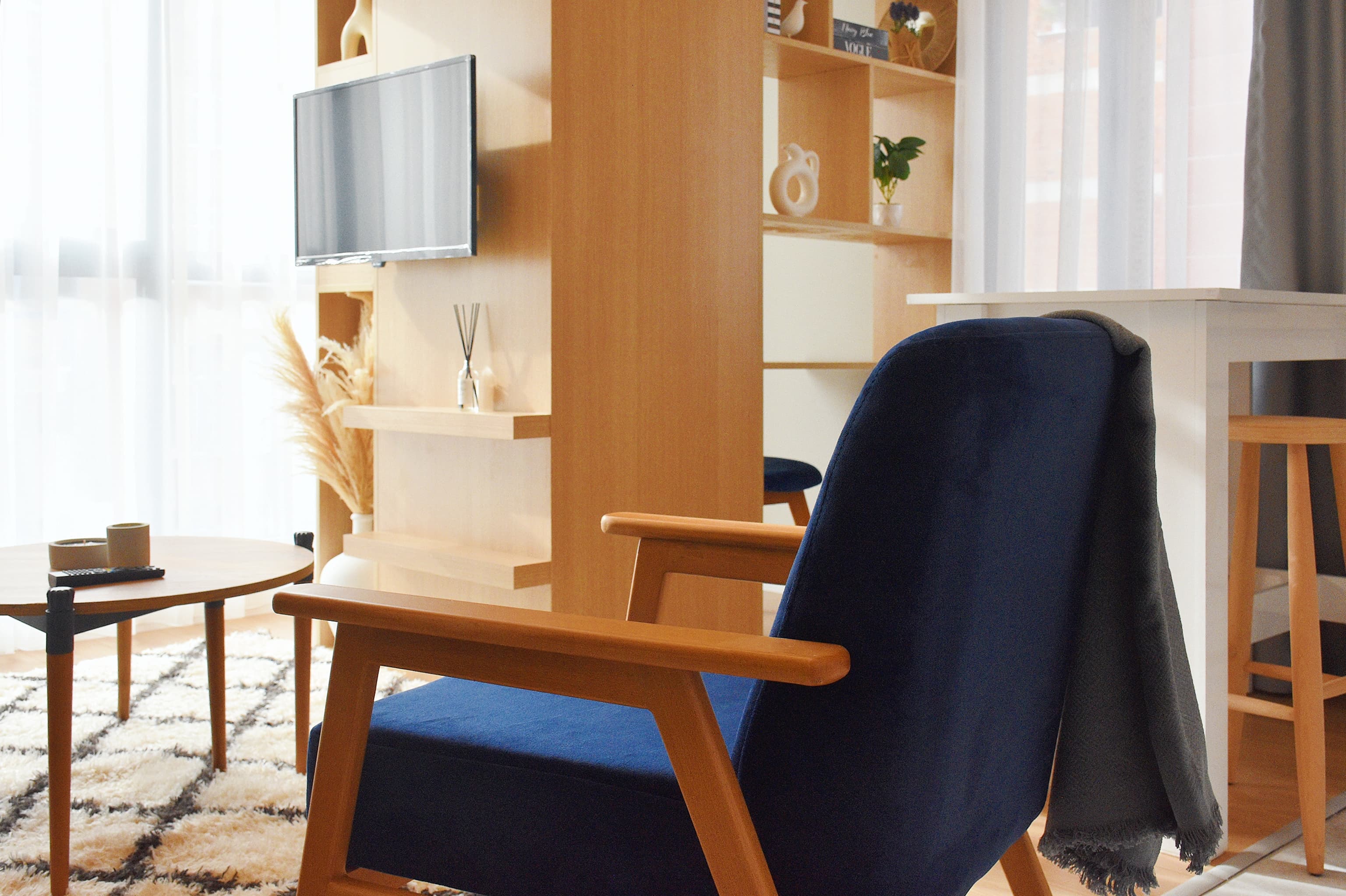 brand new apt with 2 beds & office, furnished apartment in Kağıthane, Istanbul — image 23