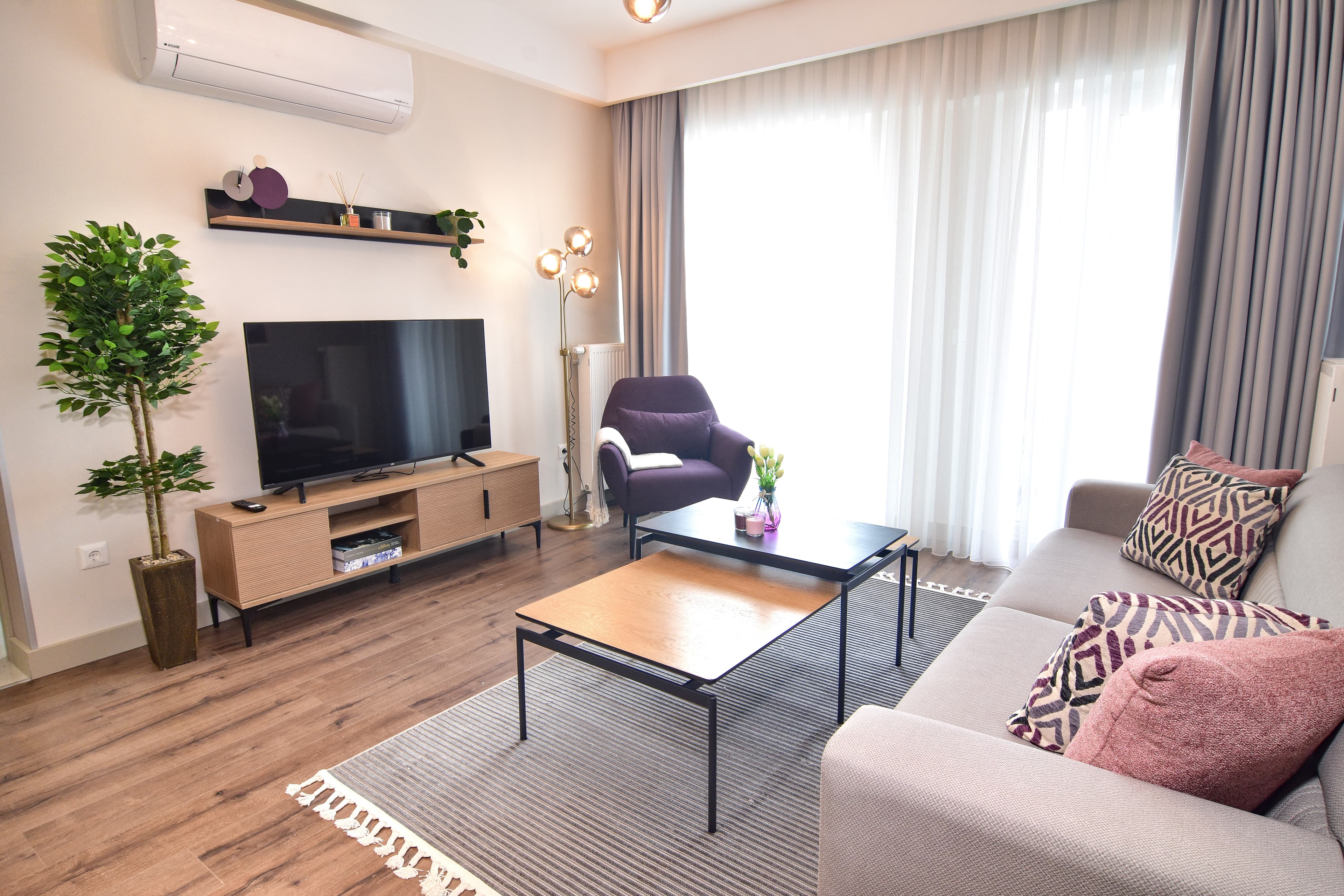 Bright 2BR Home with Private Balcony — image 10