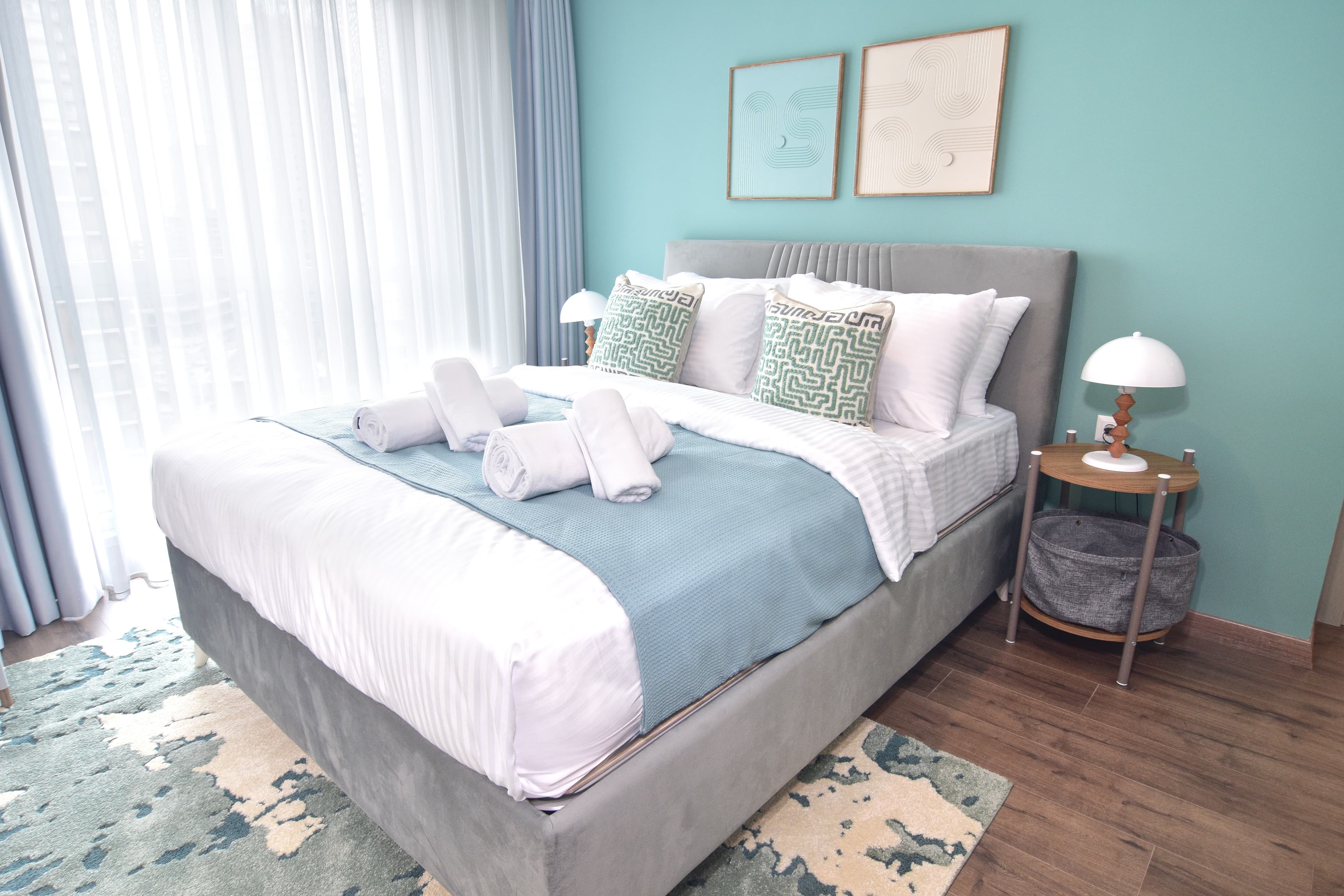 Bright 2BR Home with Private Balcony — image 24