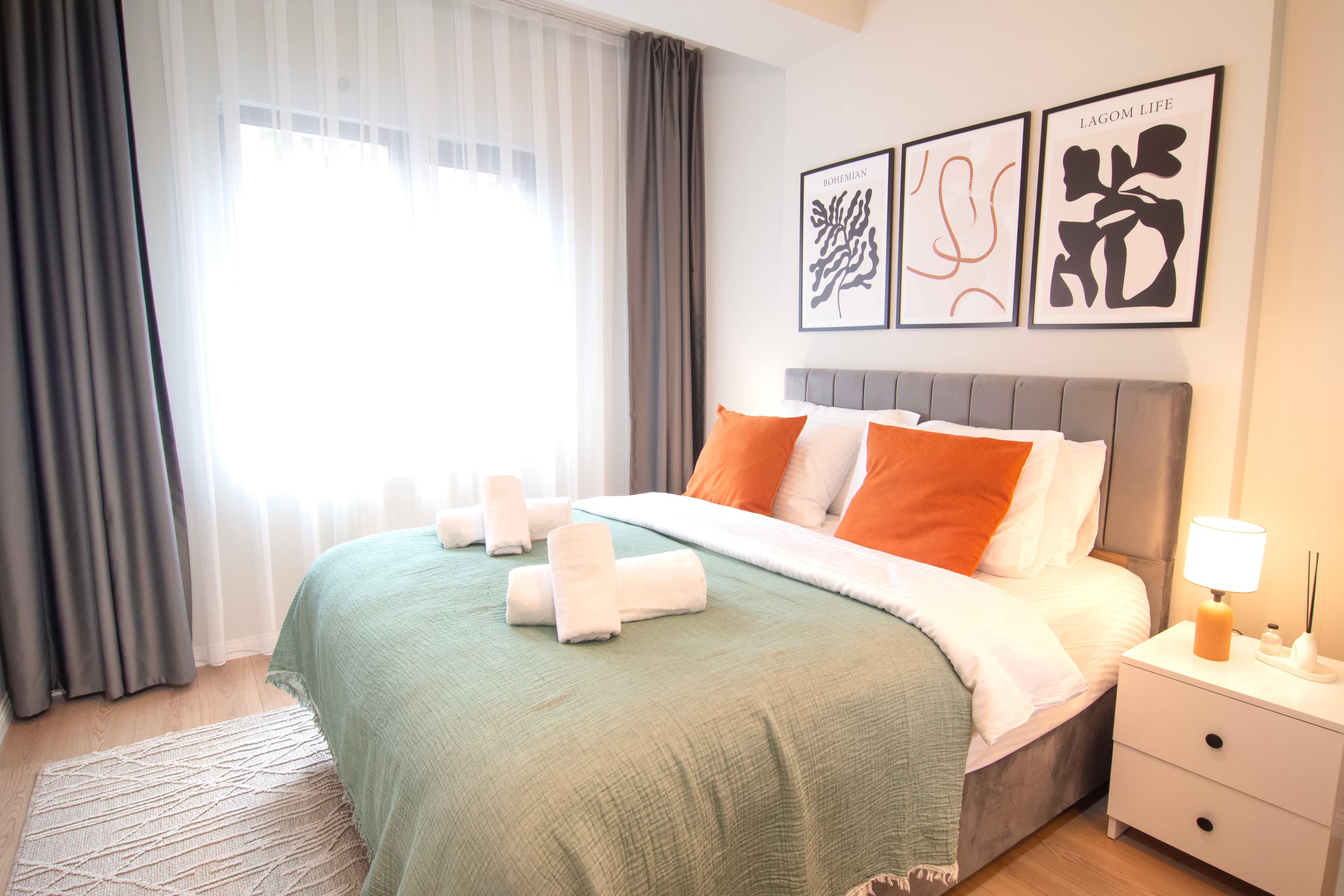 brand new apt with bedroom & office, furnished apartment in Kağıthane, Istanbul — image 4