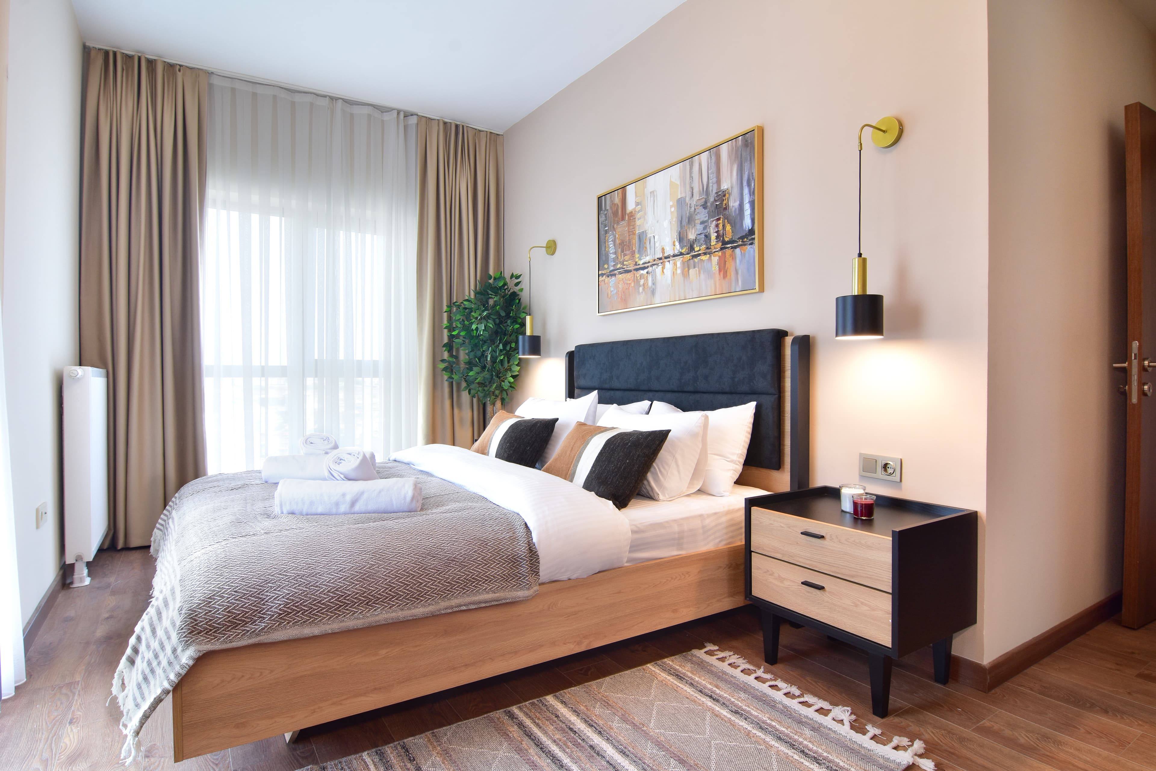 Stylish & Modern 3bedrooms -2bathrooms-pool & gym, furnished apartment in Bağcılar, Istanbul — image 13