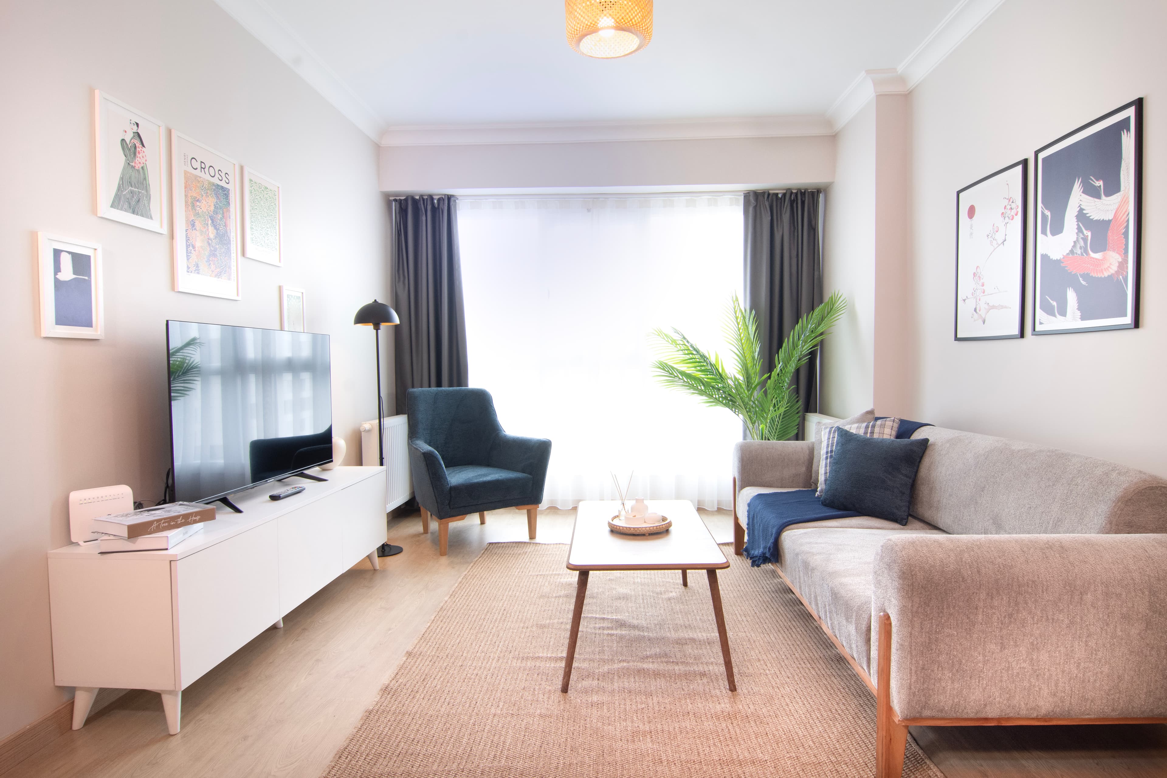 Bright & Cozy 1Bdr near Biz Cevahir Haliç Mall, furnished apartment in Eyüpsultan, Istanbul