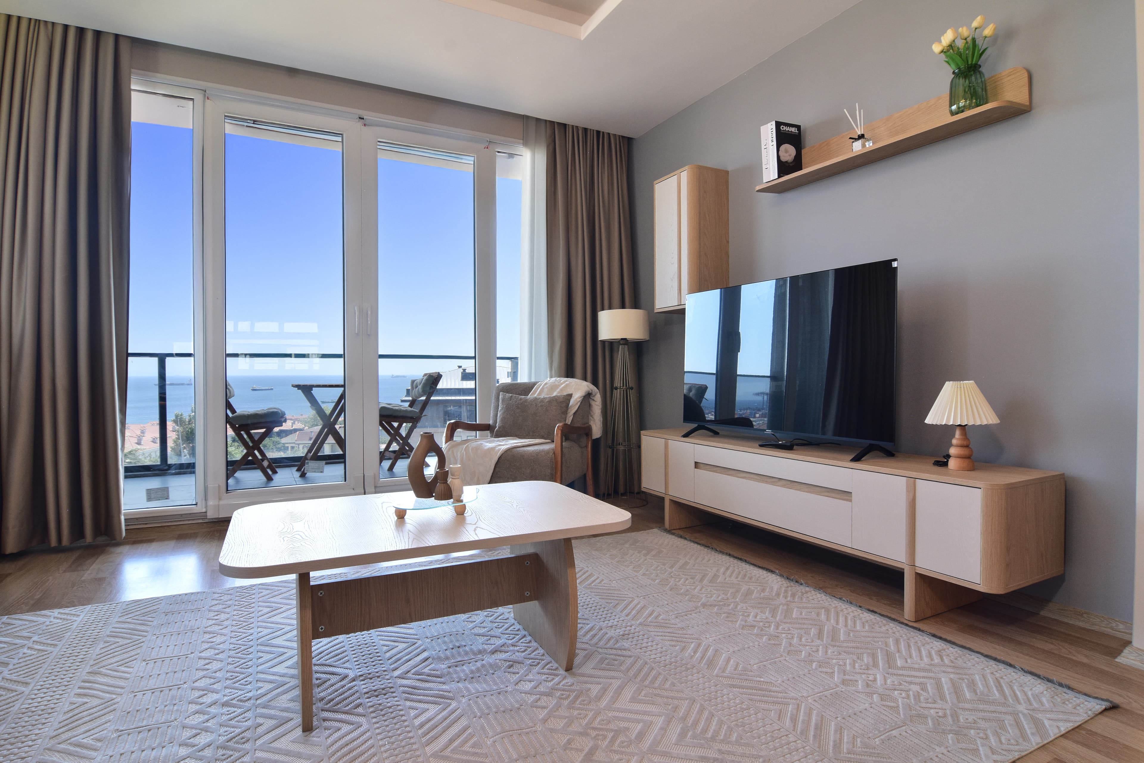 Full sea view Duplex apartment, furnished apartment in Beylikdüzü, Istanbul — image 13