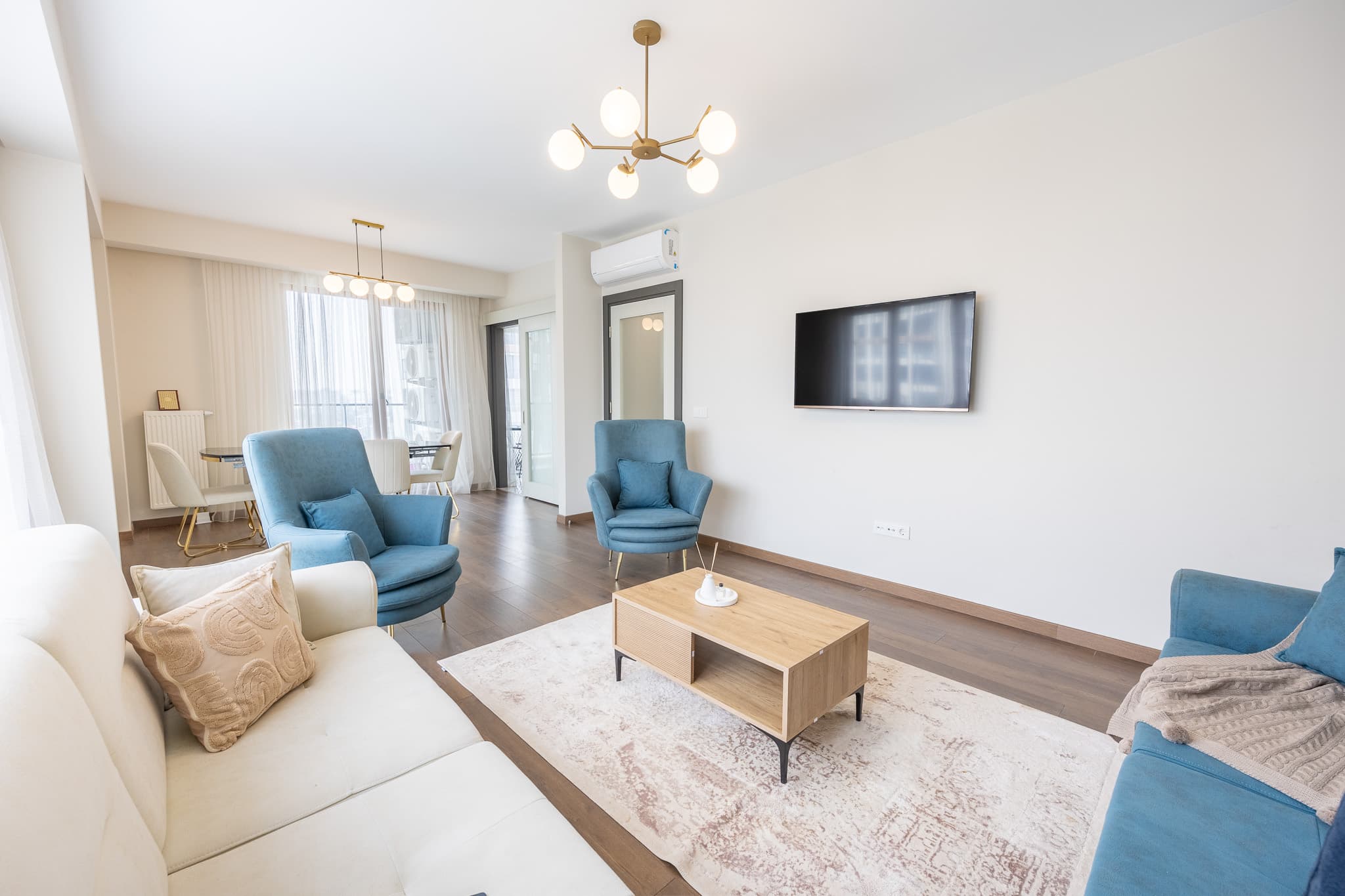 Elegant 3 bdr apartment with balcony , furnished apartment in Başakşehir, Istanbul — image 23
