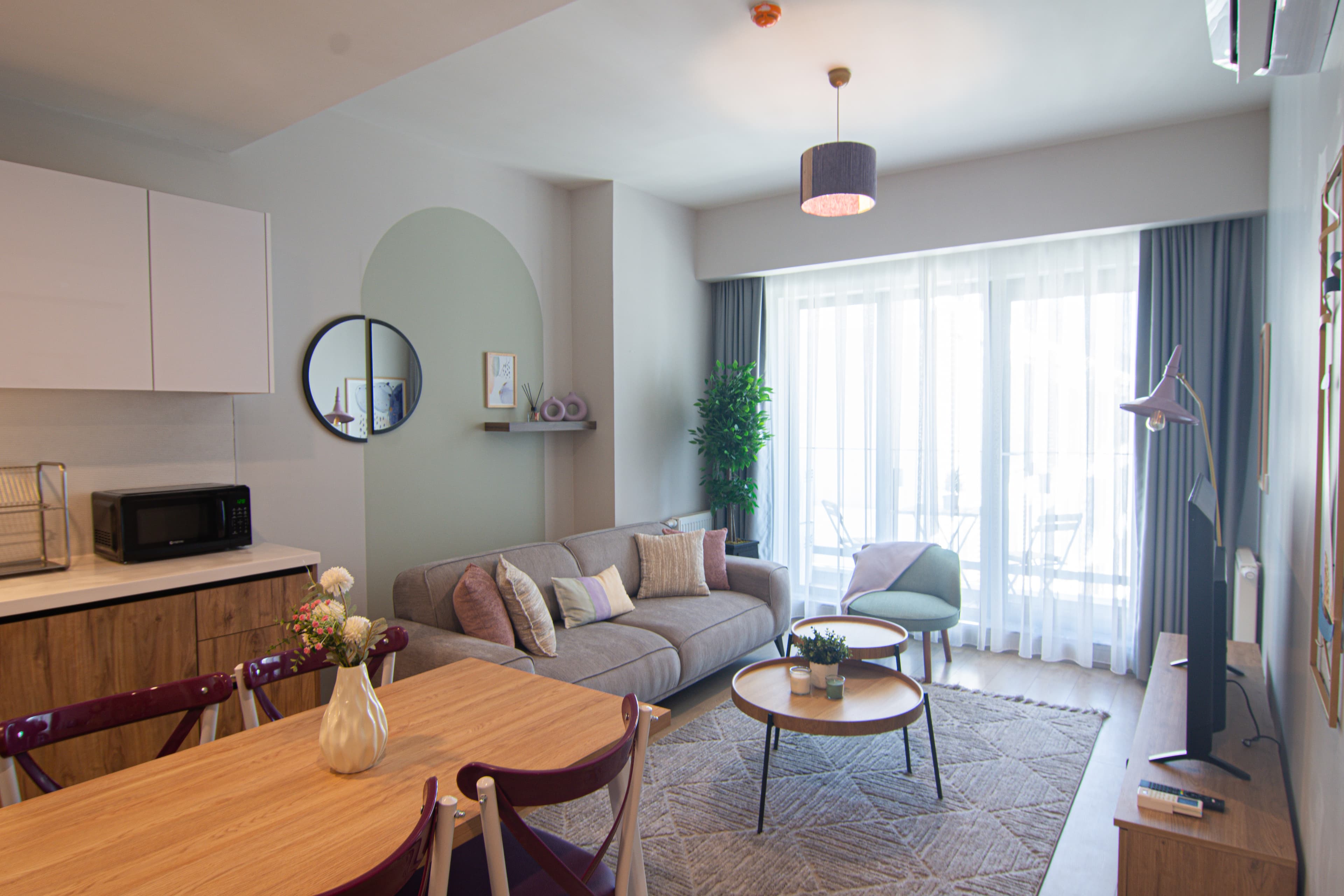 Cozy Retreat: Stylish 1BR Apt, furnished apartment in Esenyurt, Istanbul — image 2