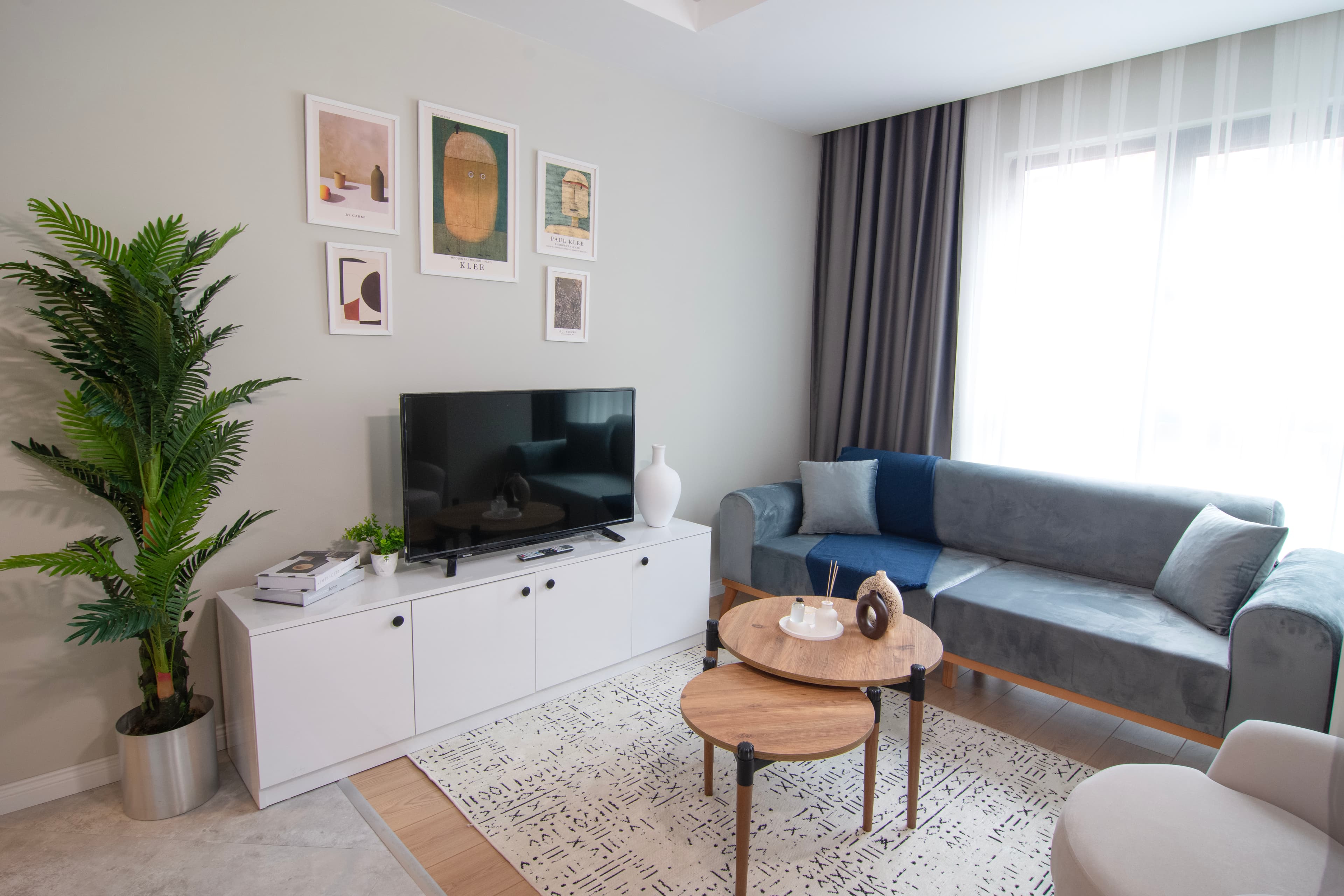 Cozy apt with bedroom & office, furnished apartment in Kağıthane, Istanbul — image 2