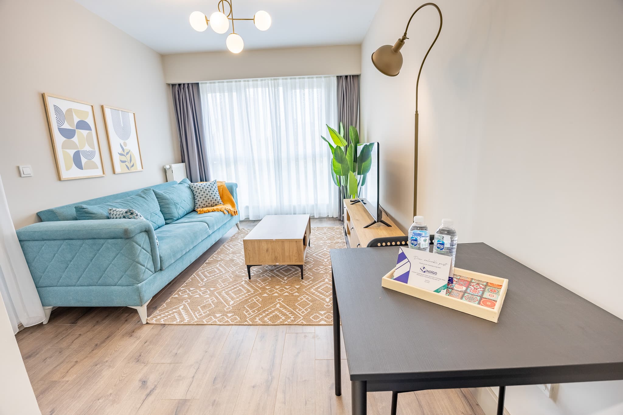 1bed apart with balcony long term rent, furnished apartment in Başakşehir, Istanbul — image 2