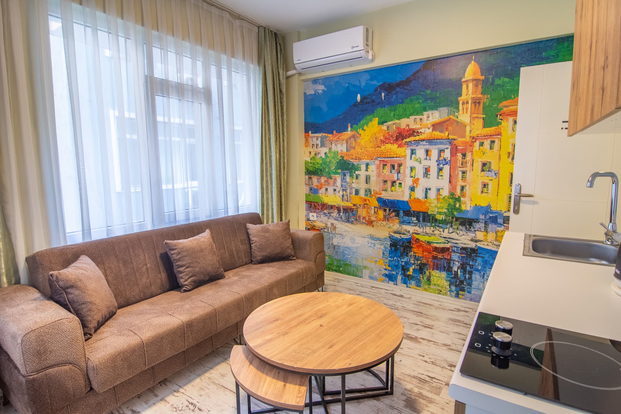 Central apart at Beşiktaş  1bdr with  sofabed, furnished apartment in Beşiktaş, Istanbul — image 3