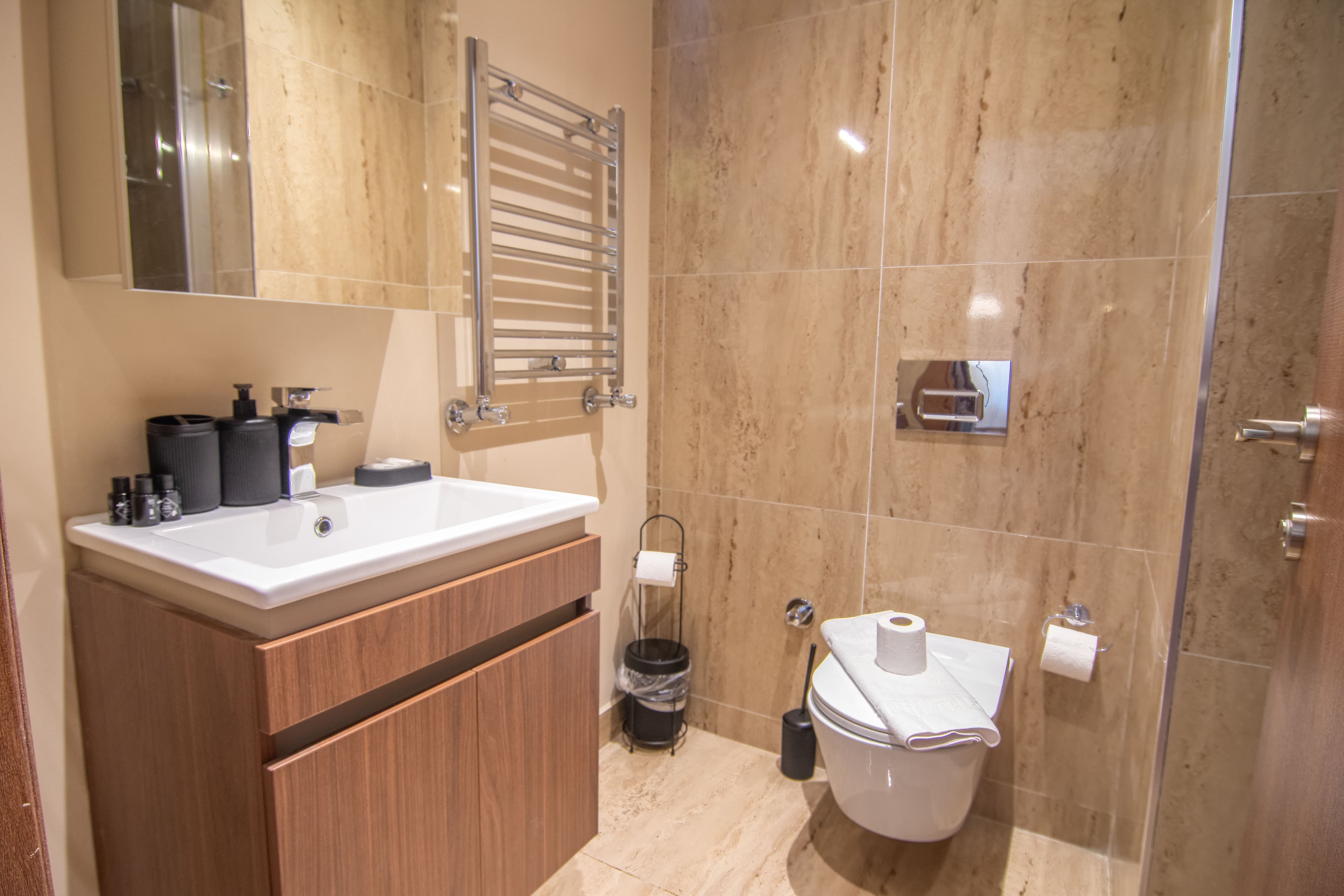 New 1Bdr Apartment with Relaxing Ambience, furnished apartment in Bağcılar, Istanbul — image 30
