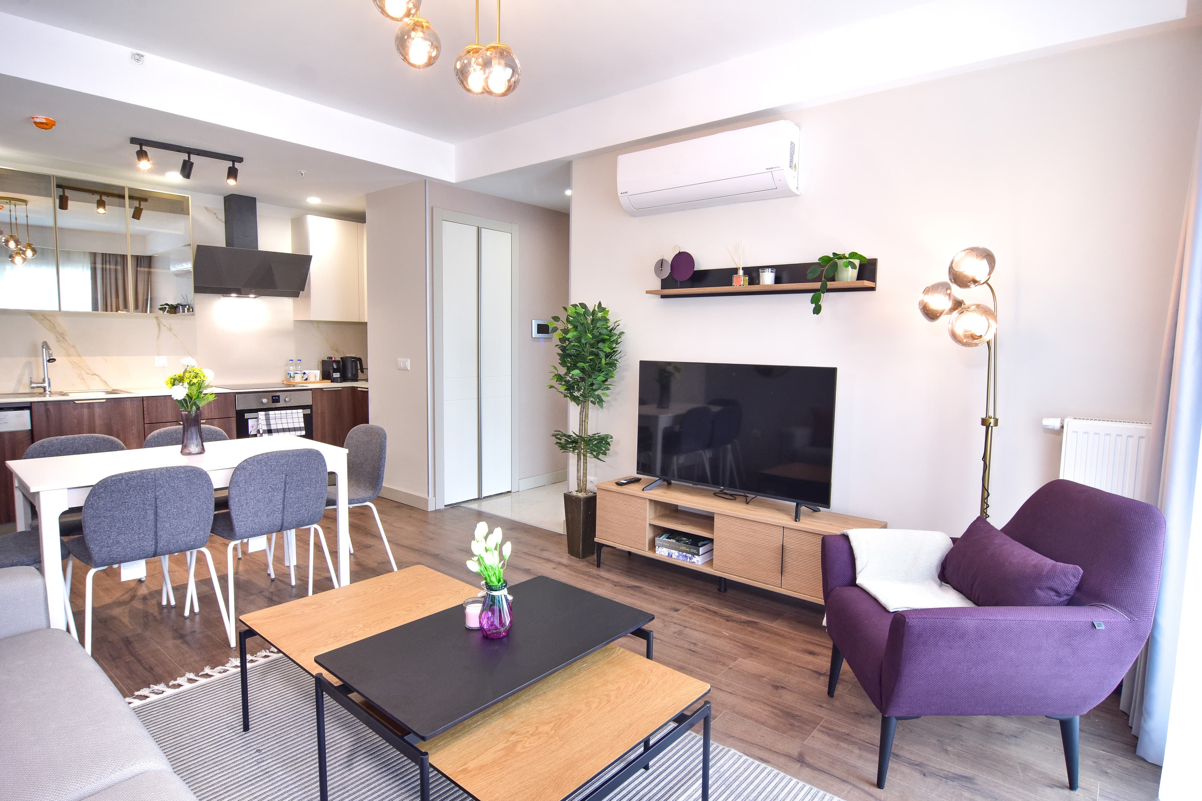 Bright 2BR Home with Private Balcony — image 2