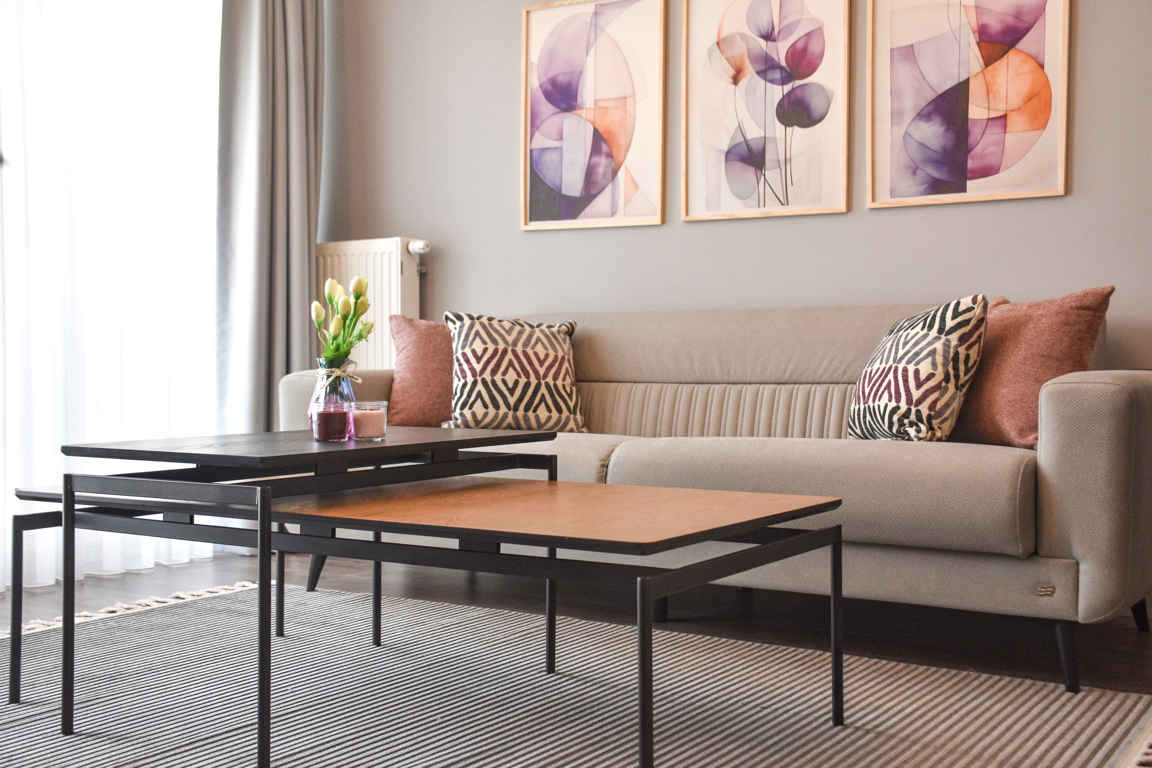 Bright 2BR Home with Private Balcony — image 11