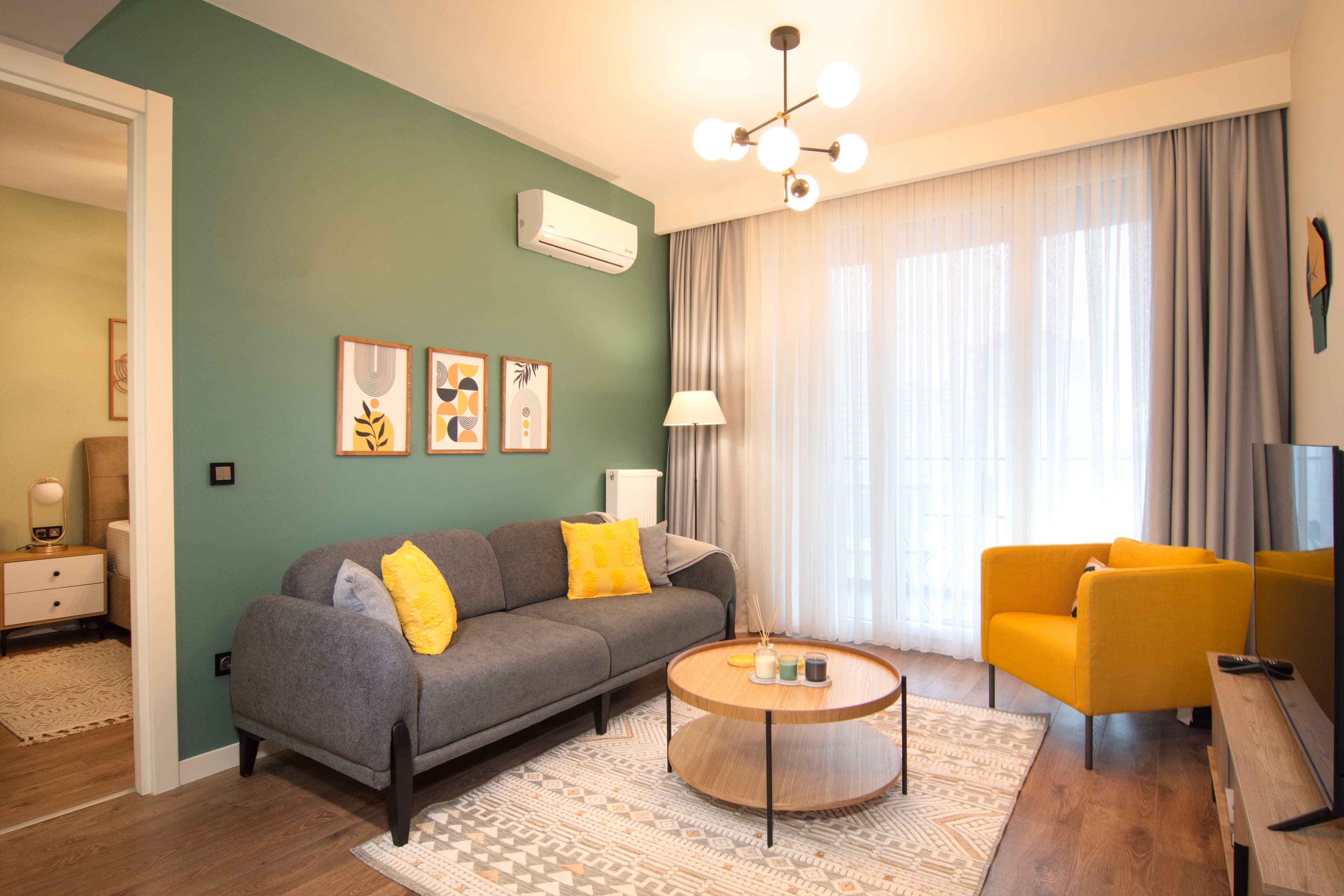14th floor Brand new cozy 2BR Apt, furnished apartment in Bağcılar, Istanbul — image 5