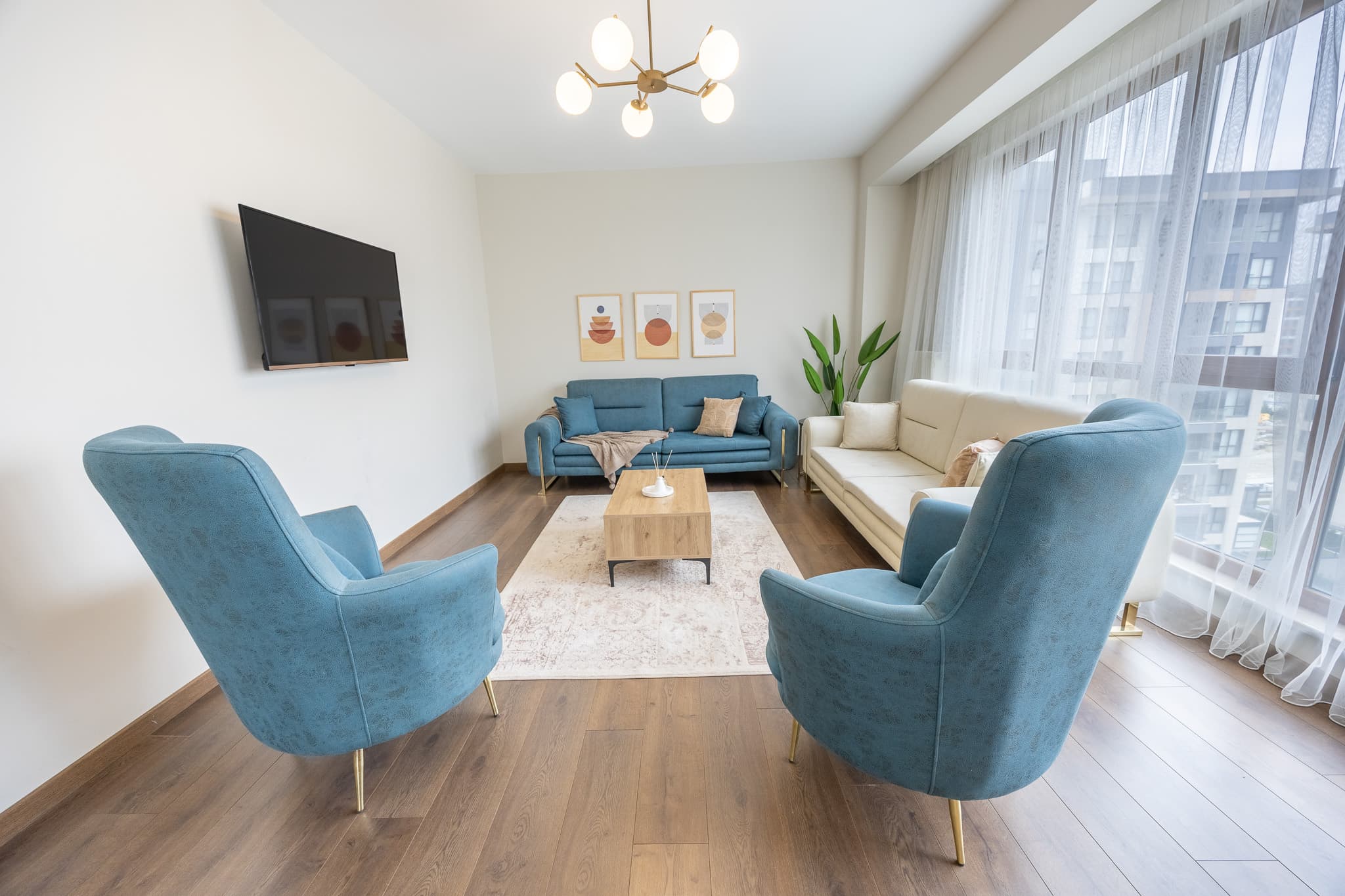 Elegant 3 bdr apartment with balcony , furnished apartment in Başakşehir, Istanbul — image 4