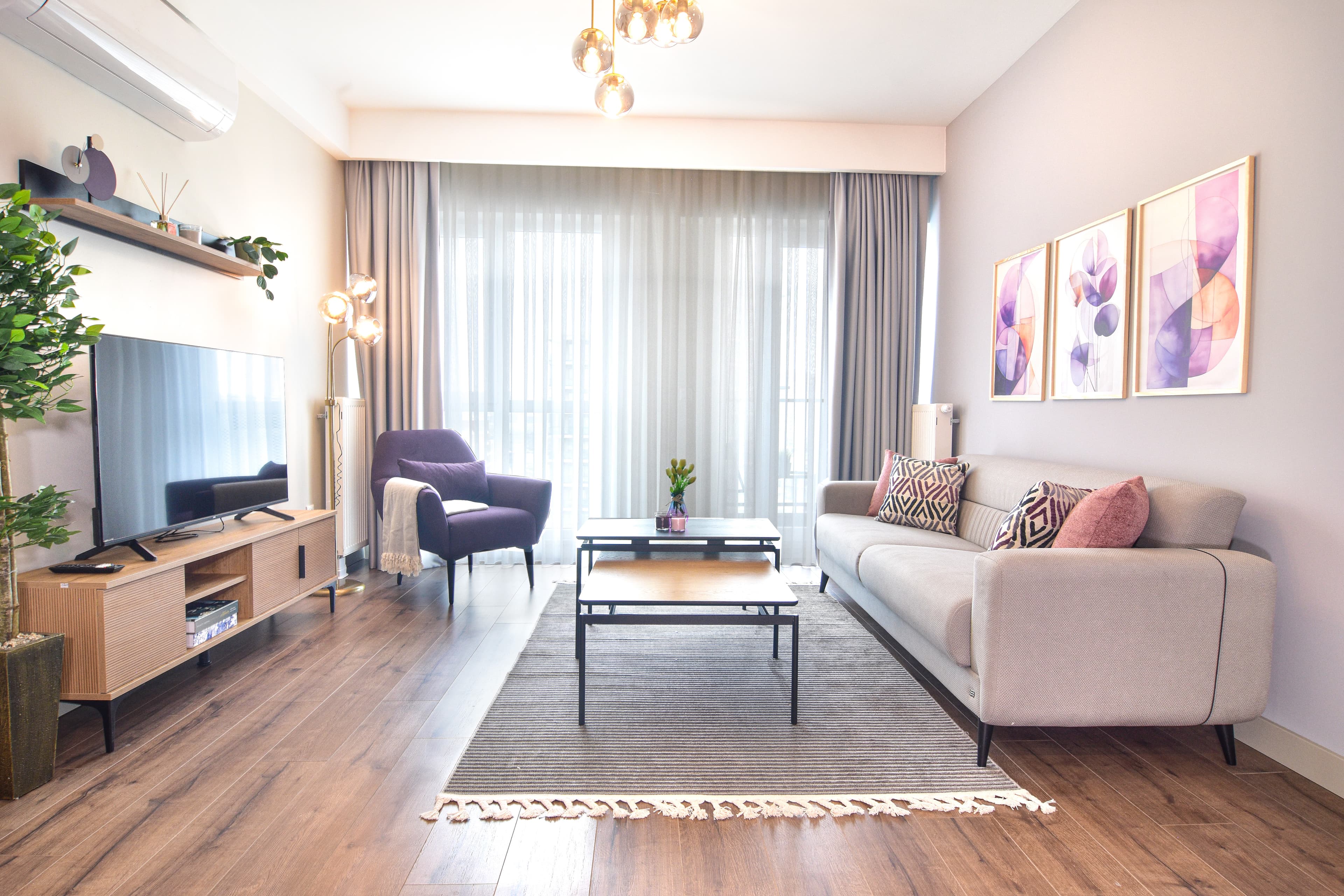Bright 2BR Home with Private Balcony — image 6