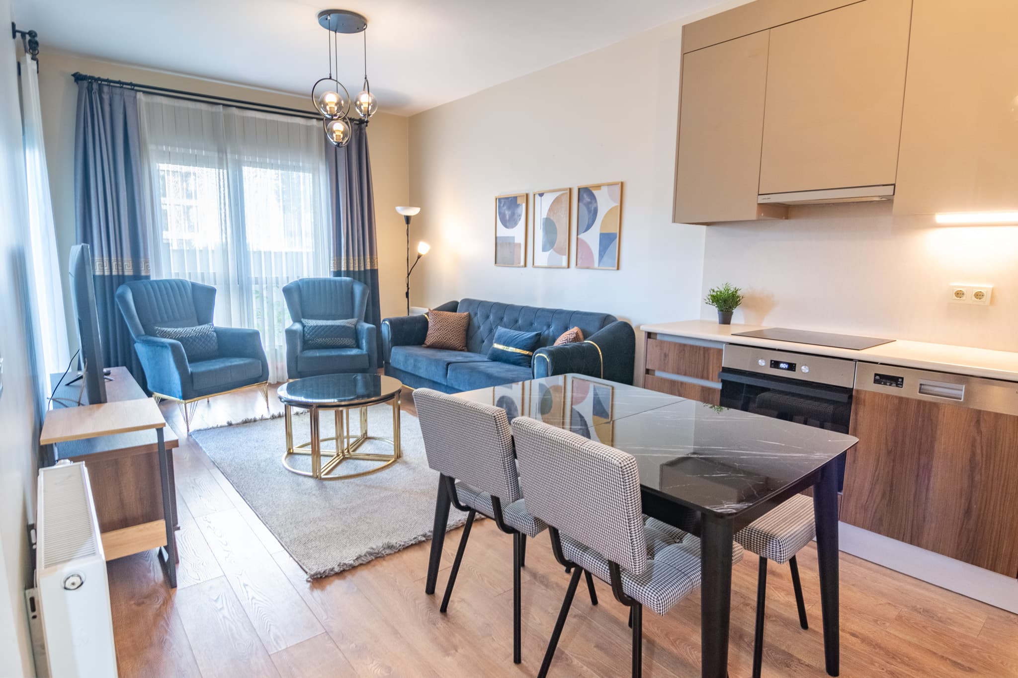 Spacious 1BR with Garden, furnished apartment in Bağcılar, Istanbul