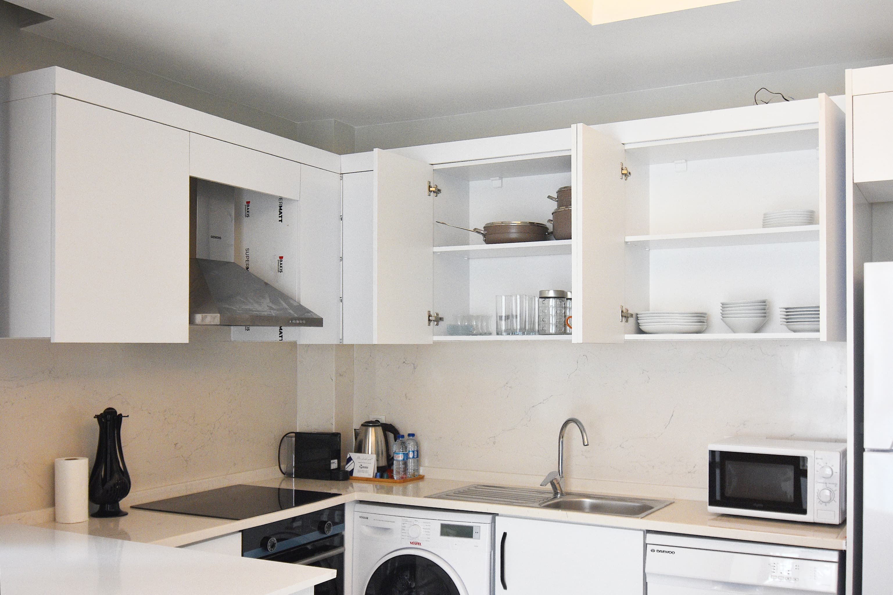 brand new apt with 2 beds & office, furnished apartment in Kağıthane, Istanbul — image 17