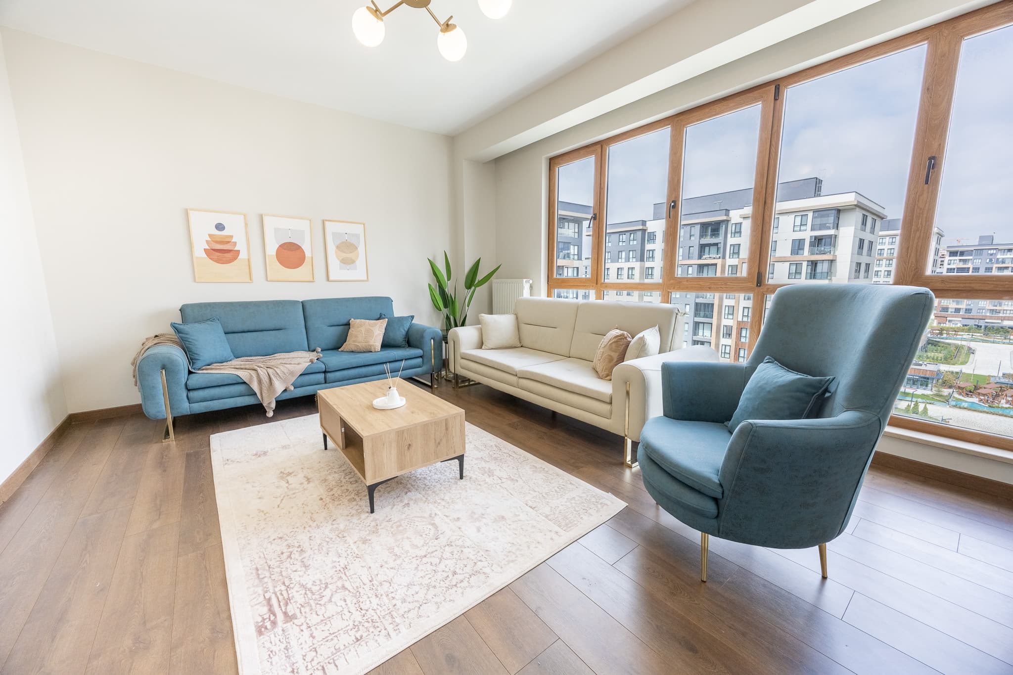 Elegant 3 bdr apartment with balcony , furnished apartment in Başakşehir, Istanbul — image 3