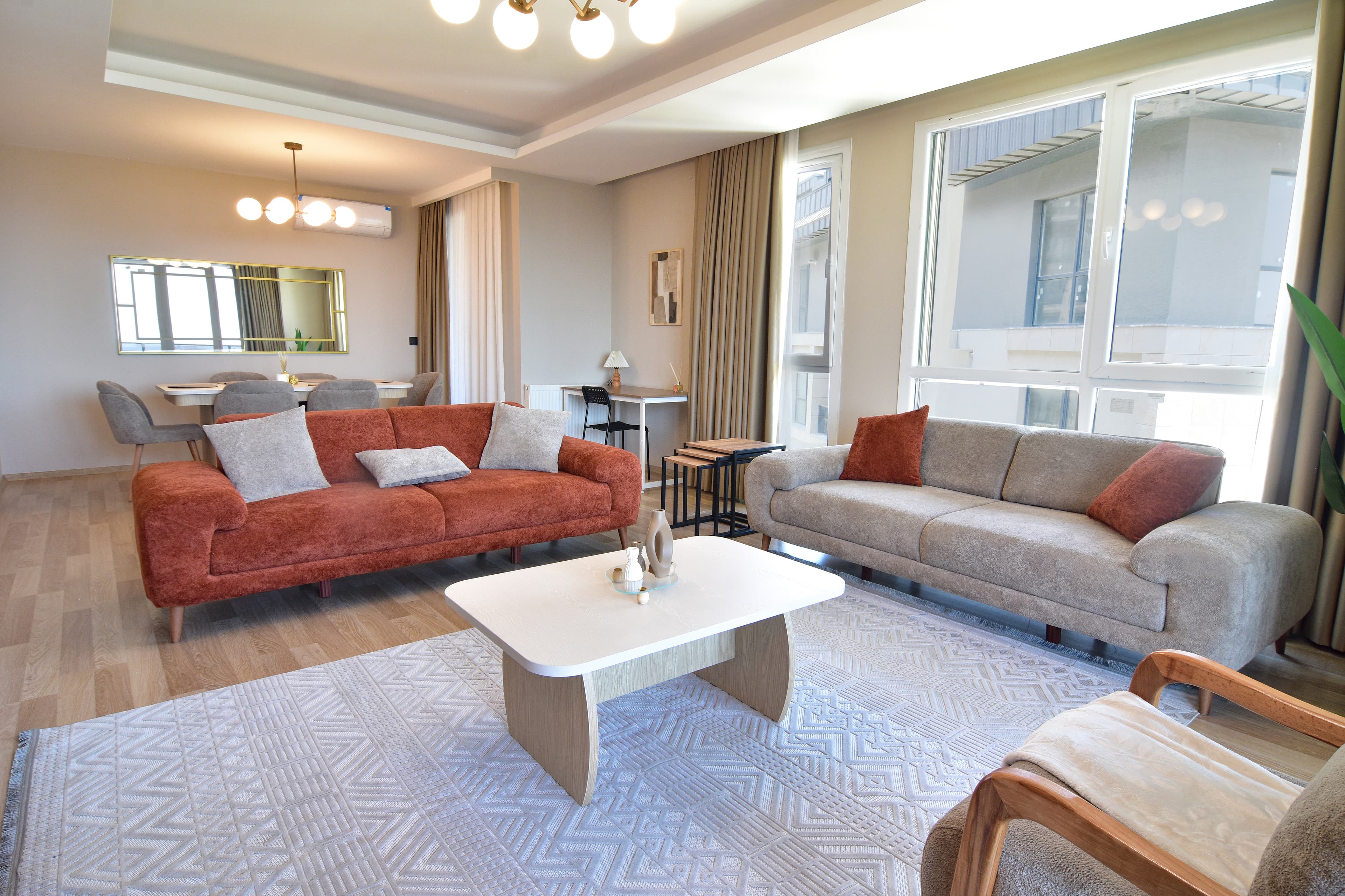 Full sea view Duplex apartment, furnished apartment in Beylikdüzü, Istanbul — image 8