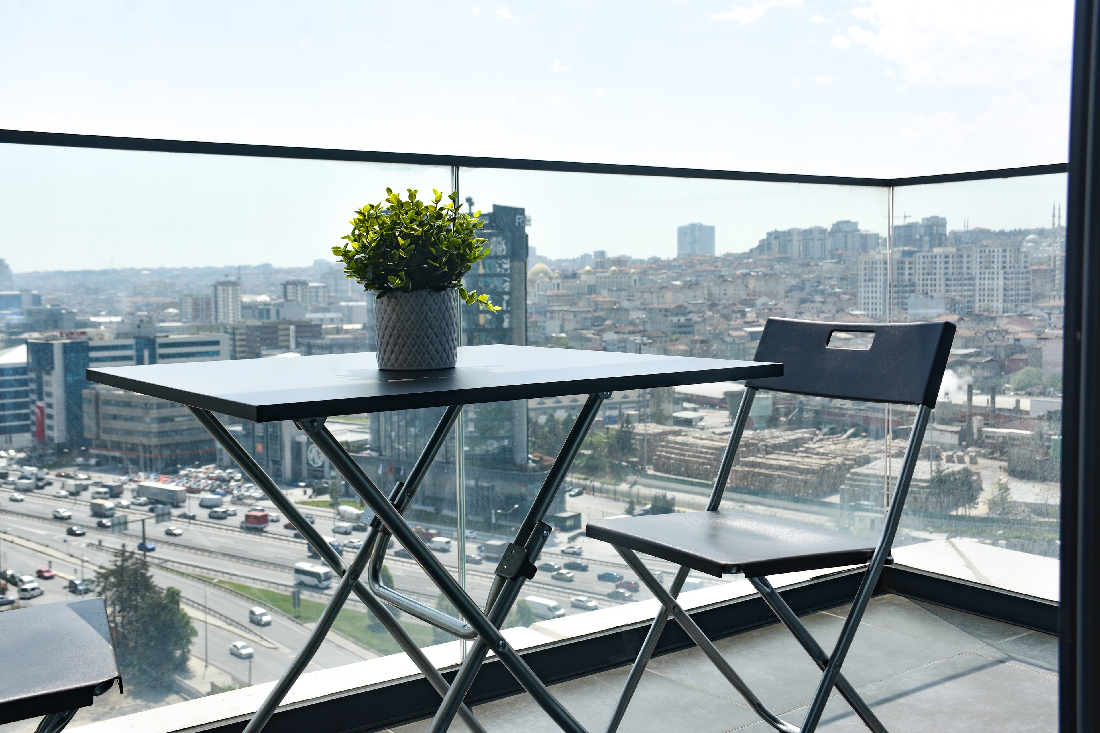 13th floor Brand new cozy 2BR Apt with Balcony, furnished apartment in Bağcılar, Istanbul — image 25
