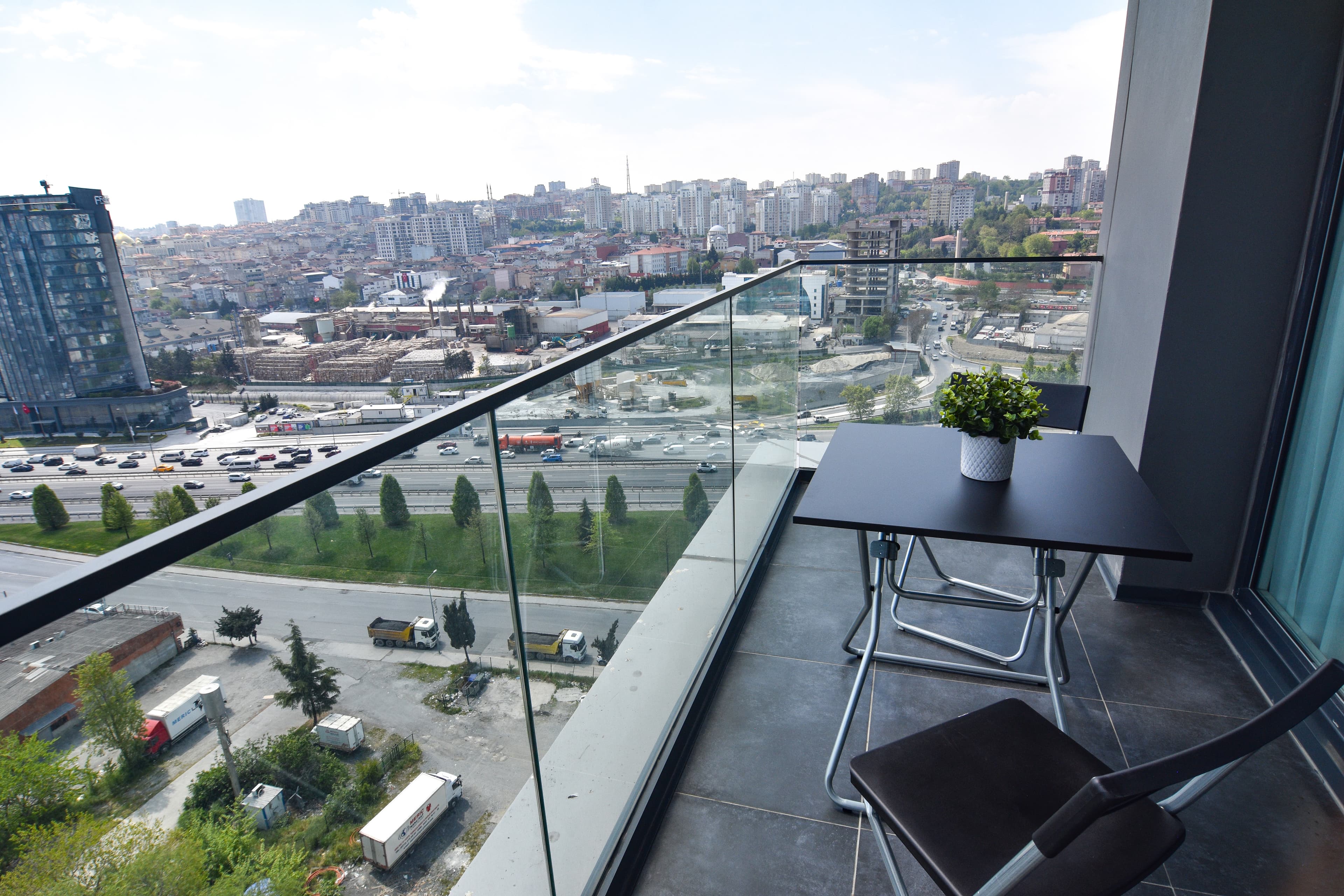 13th floor Brand new cozy 2BR Apt with Balcony, furnished apartment in Bağcılar, Istanbul — image 23