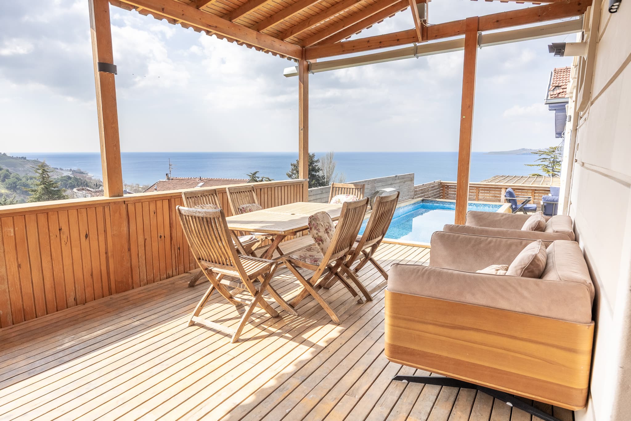 Sea View Villa with Pool, furnished apartment in Büyükçekmece, Istanbul — image 4