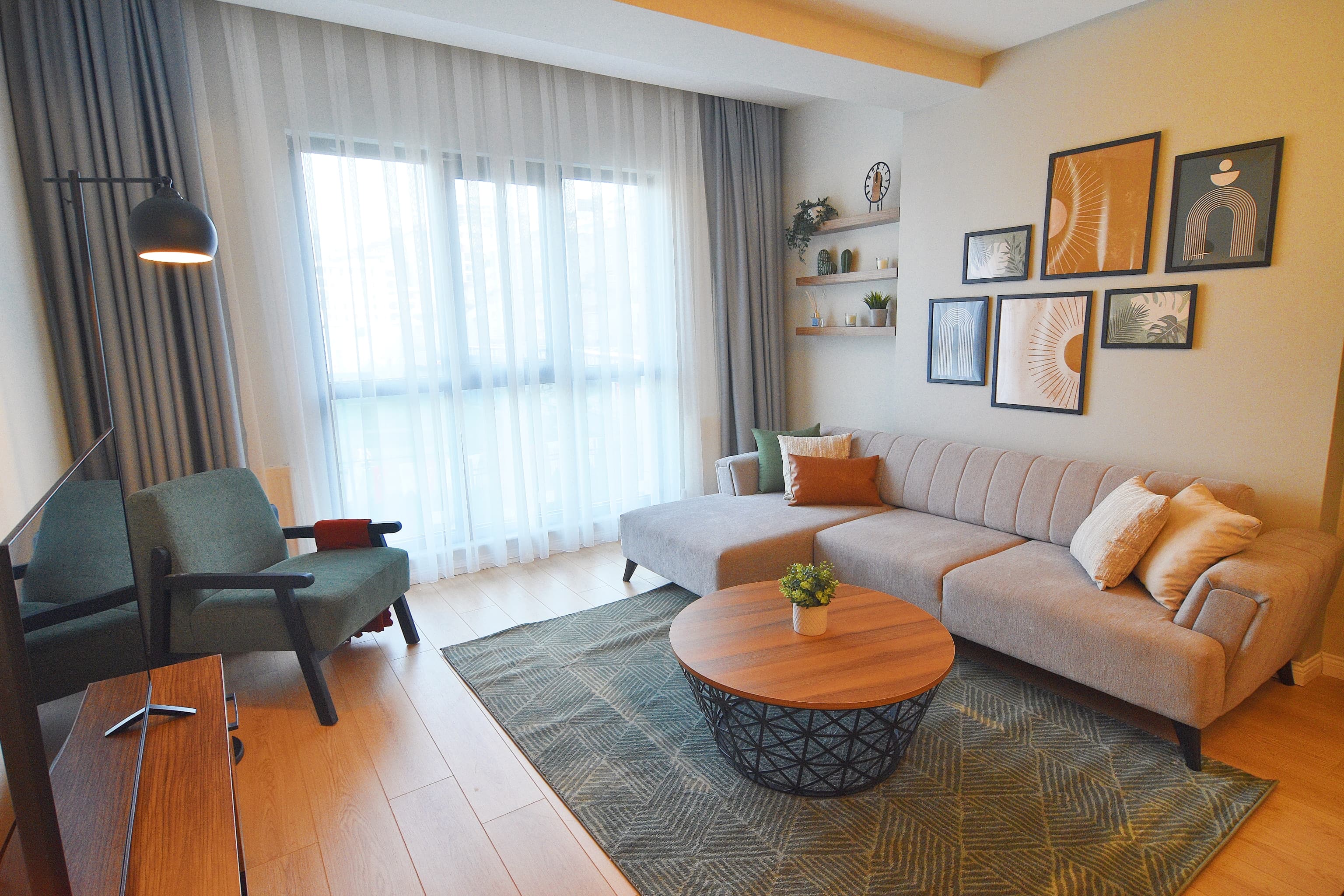 Modern 1BR Apt: Perfect Blend of Comfort & Style., furnished apartment in Kağıthane, Istanbul — image 3
