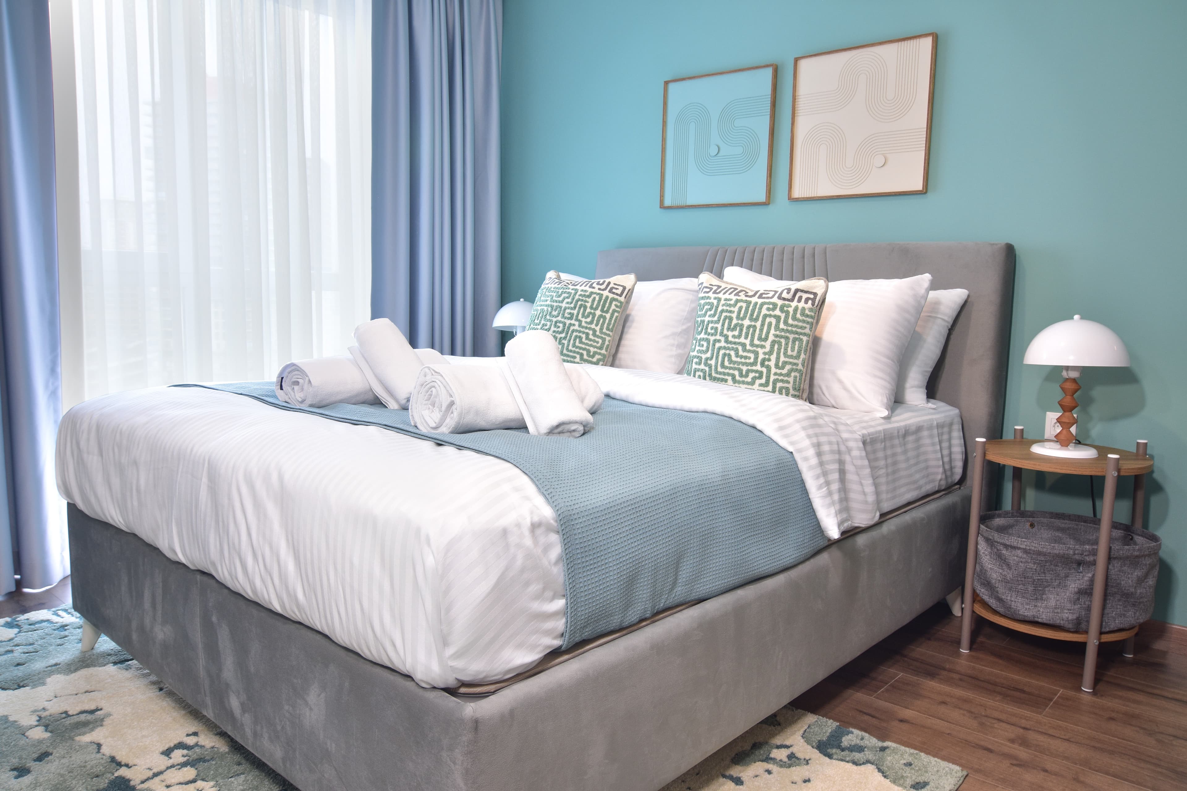 Bright 2BR Home with Private Balcony — image 22