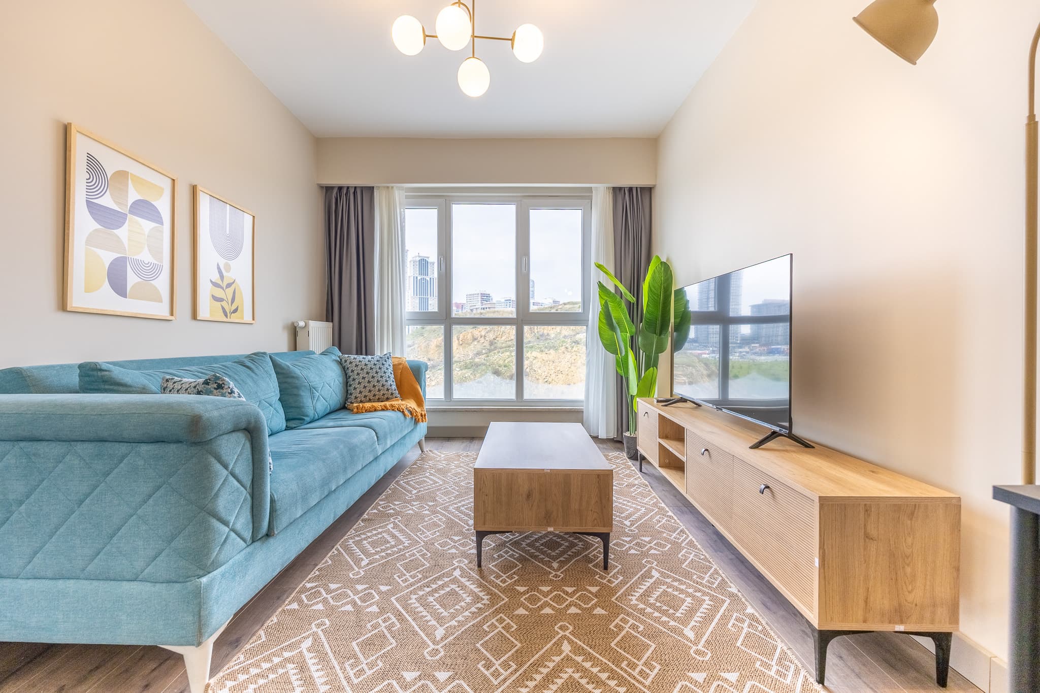 1bed apart with balcony long term rent, furnished apartment in Başakşehir, Istanbul — image 21