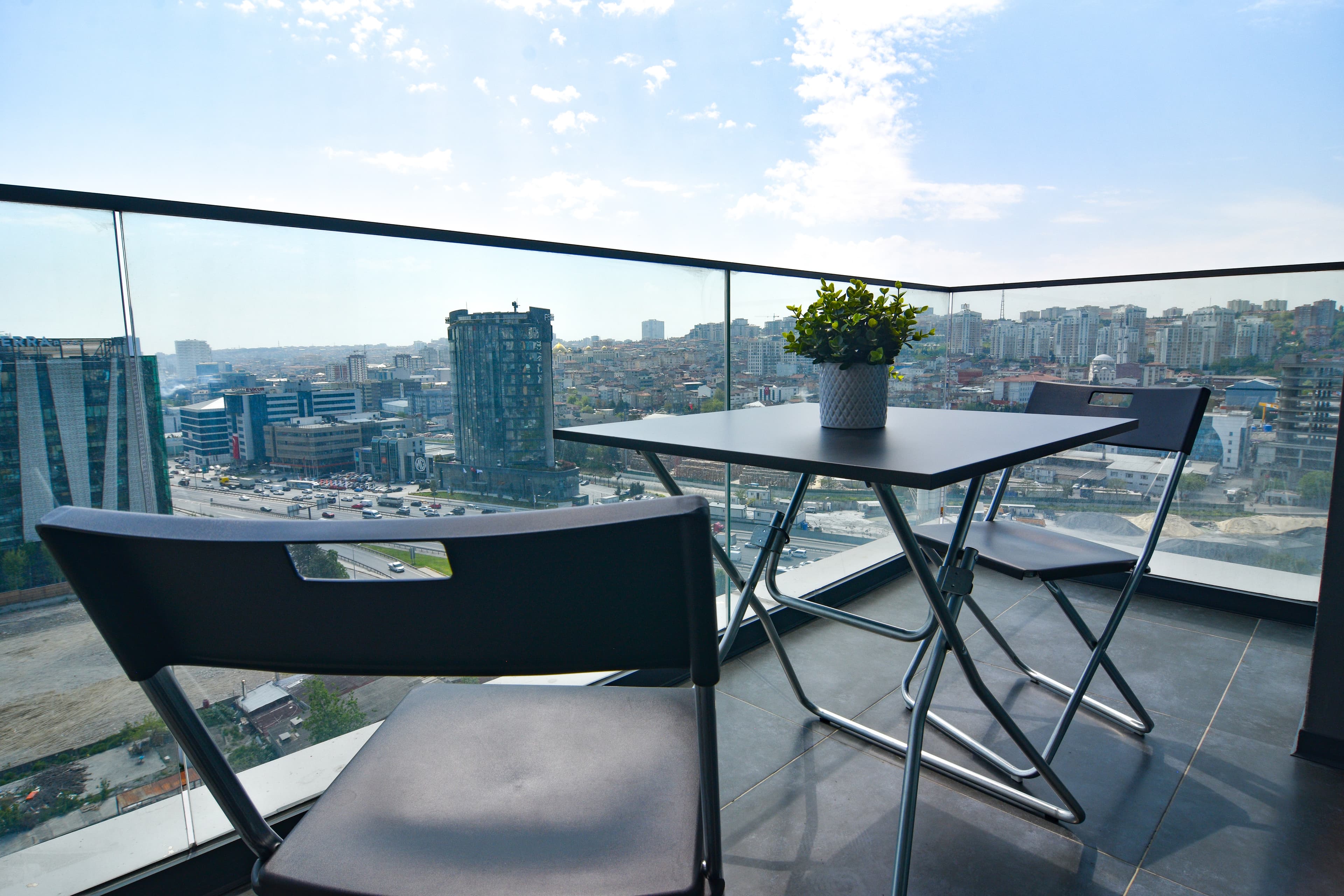 13th floor Brand new cozy 2BR Apt with Balcony, furnished apartment in Bağcılar, Istanbul — image 24