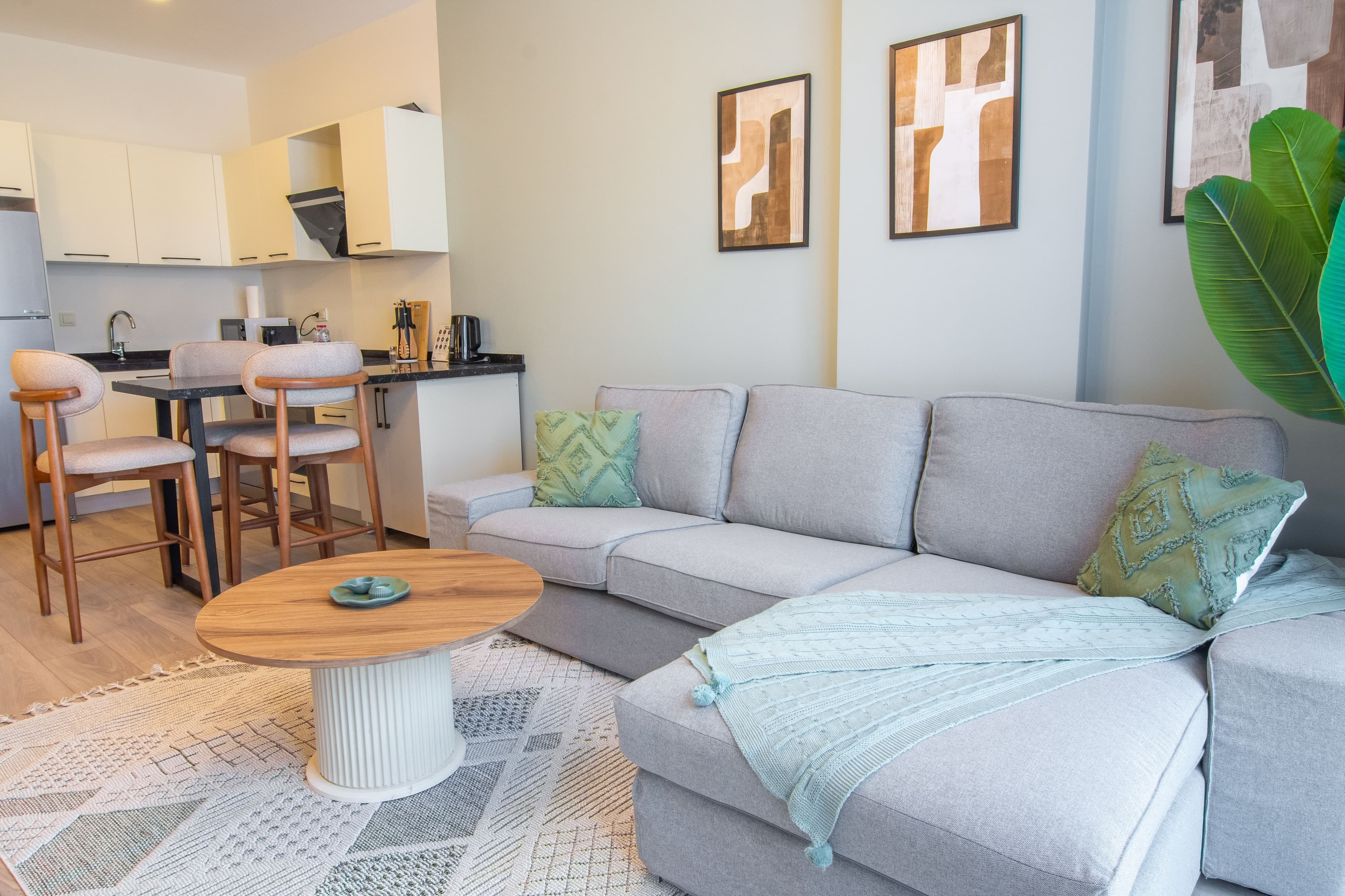 Modern & Stylish 1 Bdr Taksim Palas Living, furnished apartment in Şişli, Istanbul — image 3