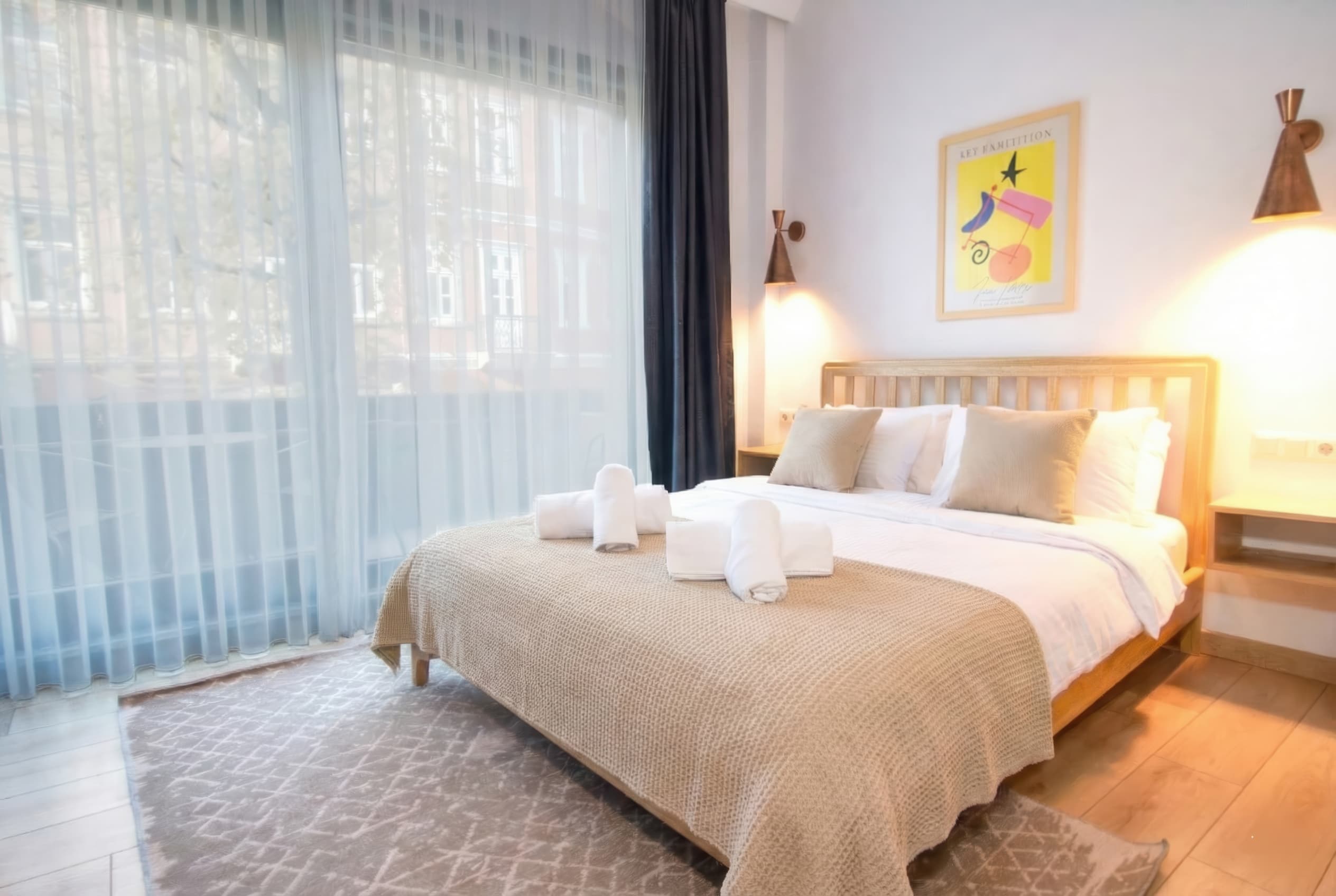 Modern  Studio with balcony in Beyoğlu , furnished apartment in Beyoğlu, Istanbul