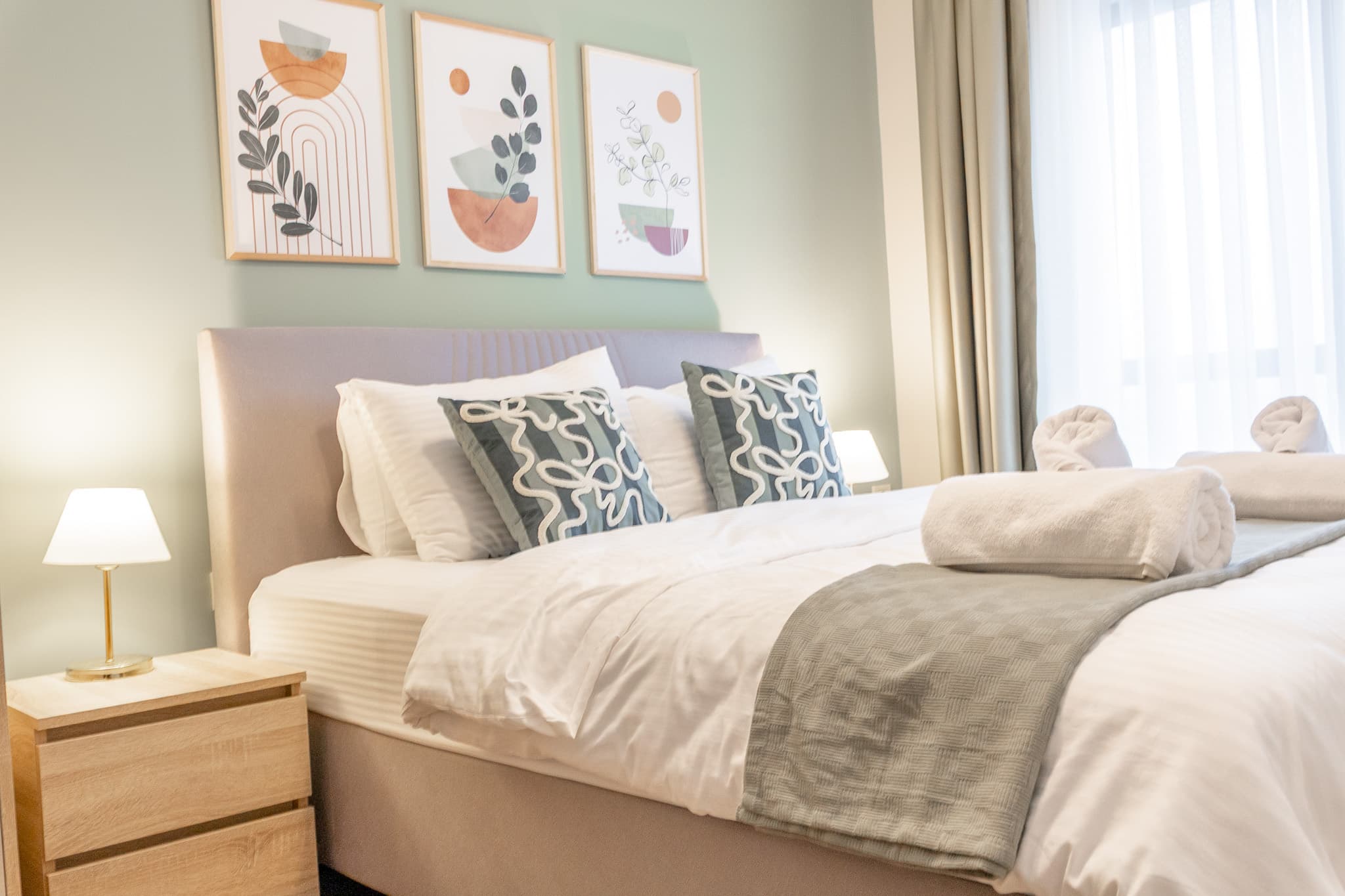 Modern 2BR  | City View, furnished apartment in Bağcılar, Istanbul — image 13