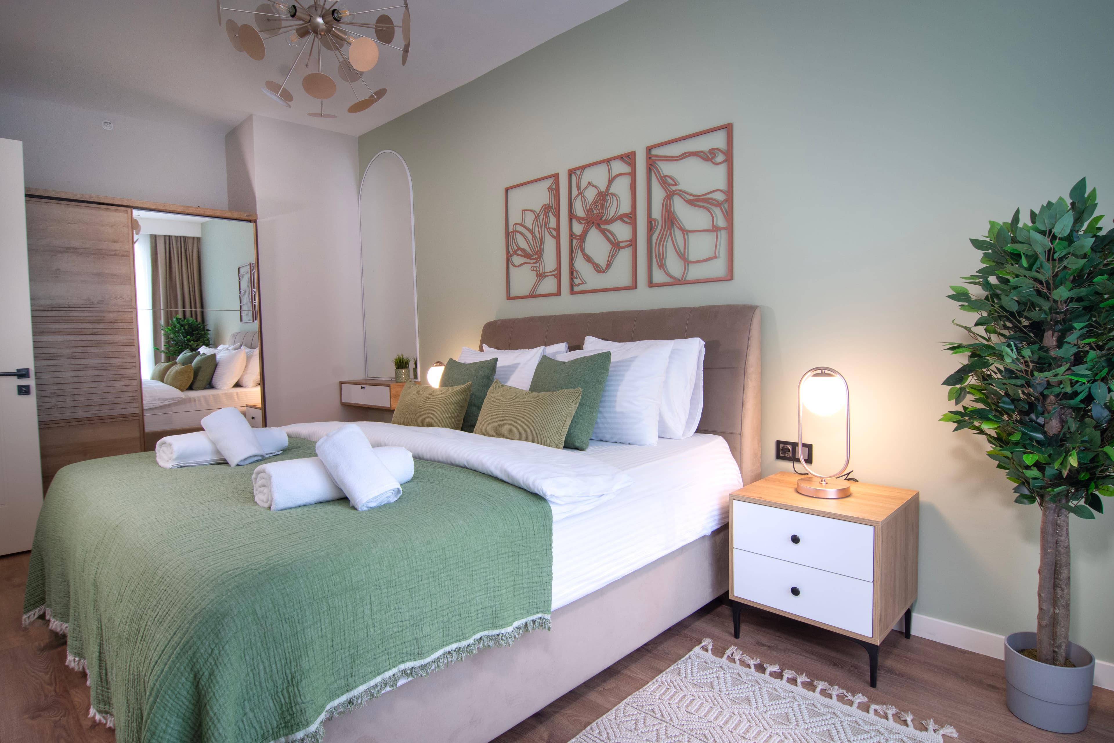 14th floor Brand new cozy 2BR Apt, furnished apartment in Bağcılar, Istanbul — image 8