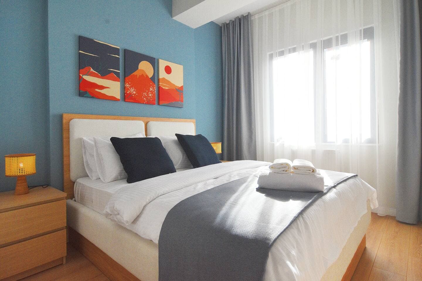 brand new apt with 2 beds & office, furnished apartment in Kağıthane, Istanbul — image 7